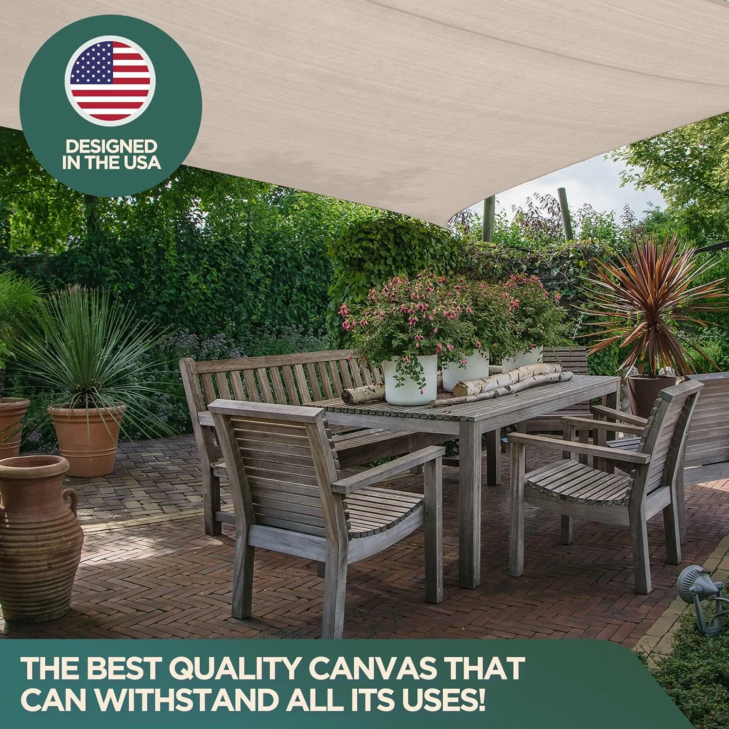 بوم پنبه ای خاکستری فولادی CCS CHICAGO CANVAS & SUPPLY، 4.5 متری، 283 گرمی بوم پنبه ای خاکستری فولادی CCS CHICAGO CANVAS & SUPPLY، 4.5 متری، 283 گرمی