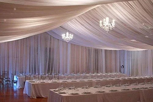 پارچه شیفون حریر سفید Sedona Designz, Inc. عرض 305 سانتی متر (3 متر) در طول 9 متر - ایده آل برای پنل های پرده ای و پوشش مجالس عروسی و رویدادها پارچه شیفون حریر سفید Sedona Designz, Inc. عرض 305 سانتی متر (3 متر) در طول 9 متر - ایده آل برای پنل های پرده ای و پوشش مجالس عروسی و رویدادها