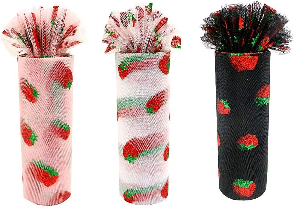 رول های تور اکلیلی توت فرنگی درخشان Yuanchuan، عرض 15 سانتی متر، طول 9 متر. مناسب برای ساخت دامن توتو، بسته بندی هدیه عروسی، خیاطی، ساخت پاپیون، تزئینات عروس و جشن تولد (سفید) رول های تور اکلیلی توت فرنگی درخشان Yuanchuan، عرض 15 سانتی متر، طول 9 متر. مناسب برای ساخت دامن توتو، بسته بندی هدیه عروسی، خیاطی، ساخت پاپیون، تزئینات عروس و جشن تولد (سفید)