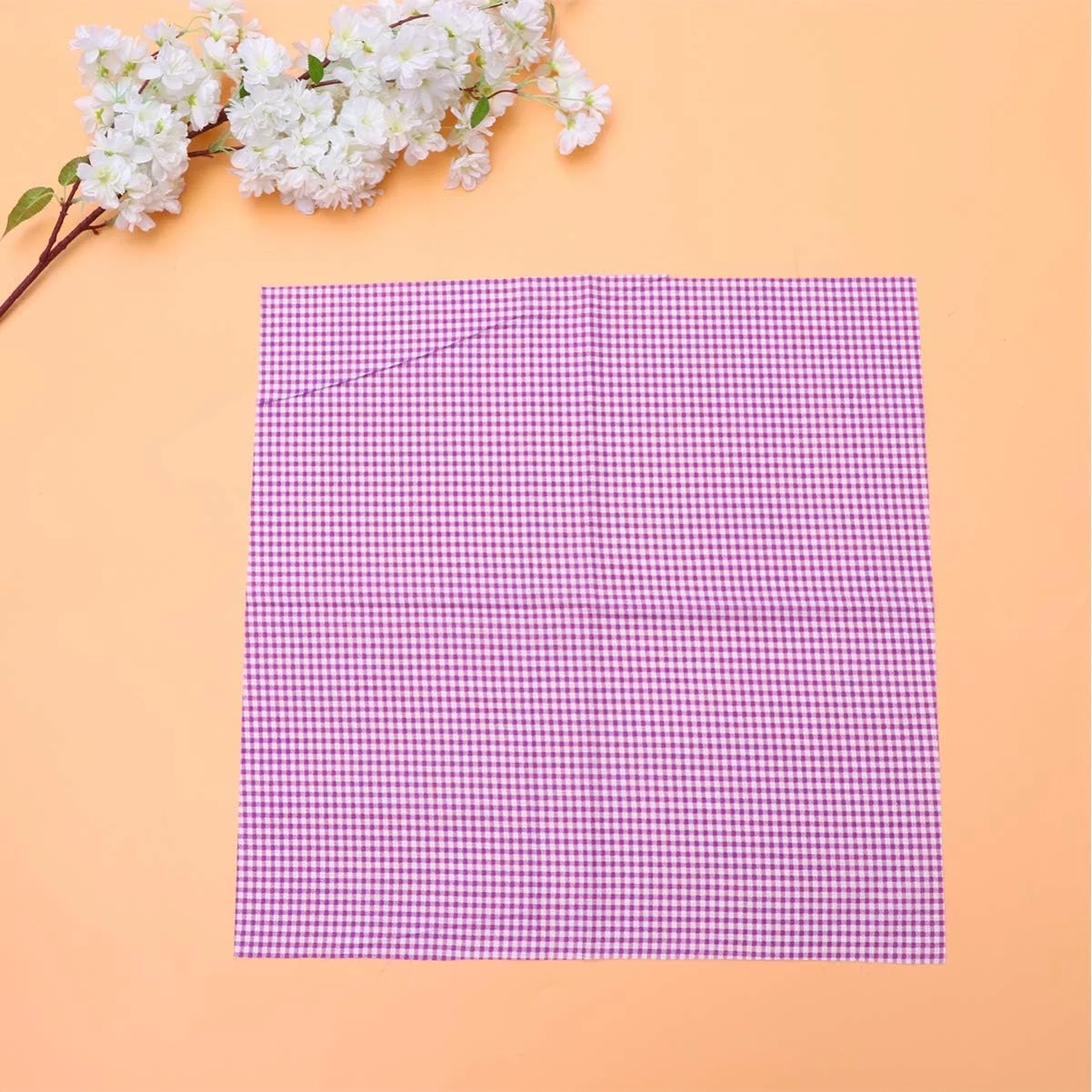 ZHANGZONG بسته 5 عددی پارچه های چاق پارچه ای، پارچه نخی، پارچه دست ساز DIY، پارچه لحاف دوزی، خیاطی، صنایع دستی DIY، تکه دوزی (بنفش) ZHANGZONG بسته 5 عددی پارچه های چاق پارچه ای، پارچه نخی، پارچه دست ساز DIY، پارچه لحاف دوزی، خیاطی، صنایع دستی DIY، تکه دوزی (بنفش)