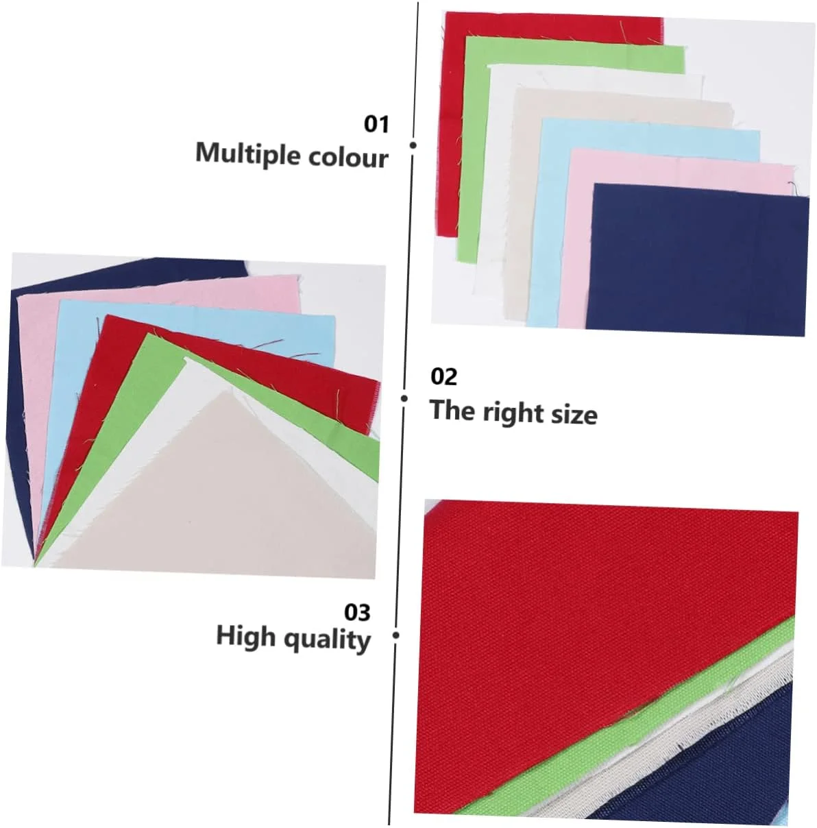 FUHULU 7pcs Craft Bundle Cloth Fabric Creative Cross- Colored DIY Gifts Squares Linen Color Precut Sewing Art Crafts Accessory Quilting Supply Useful Tool for Needle Practical FUHULU 7pcs Craft Bundle Cloth Fabric Creative Cross- Colored DIY Gifts Squares Linen Color Precut Sewing Art Crafts Accessory Quilting Supply Useful Tool for Needle Practical