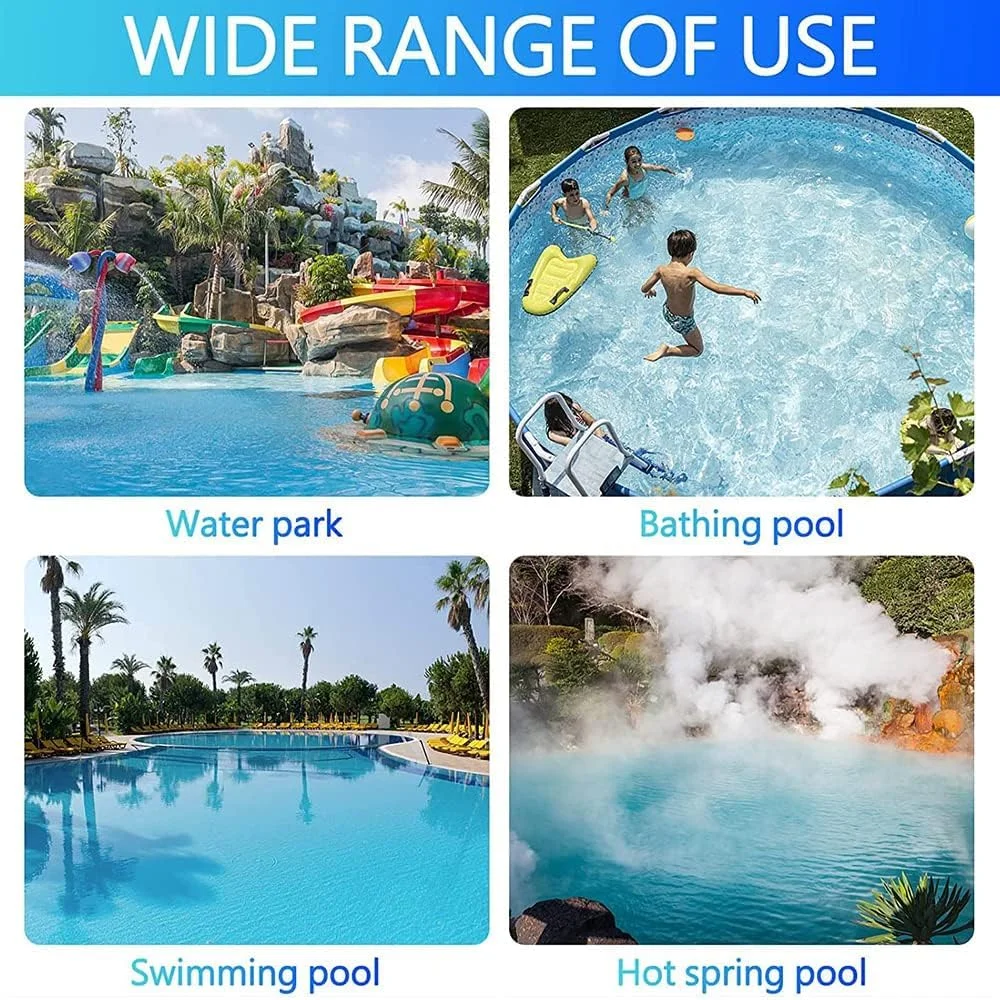 کلرزن شناور KASTWAVE، کلر 5 اینچی برای استخر آب گرم، استخر تفریحی، پارک های آبی، کلرزن شیمیایی 5 اینچی برای استخر تفریحی، پارک آبی، آب گرم و پاک کننده آبگرم