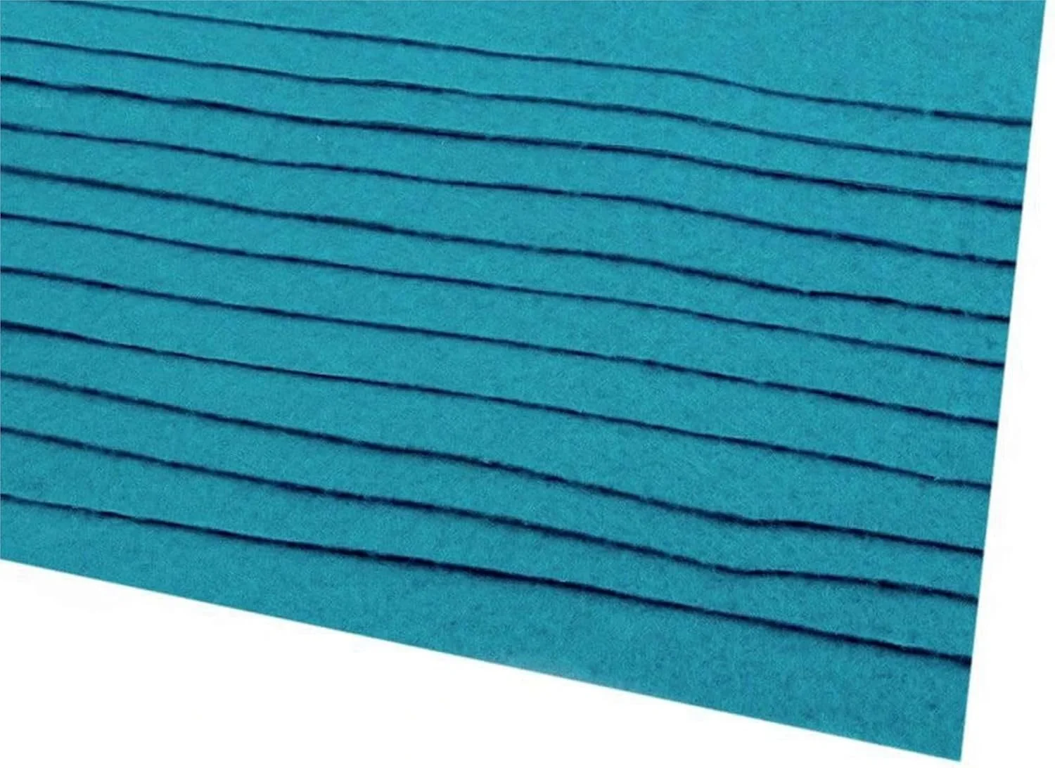 سایکلینگ کالرز 2 عدد پارچه نمدی رنگی مناسب برای کاردستی، خیاطی، اسکرپ بوک، تزئینات و دکوپاژ، سایز A4 (20x30 سانتی متر)، ضخامت 1.1-1.4 میلی متر، جنس پلی استر، 166 گرم بر متر مربع - آبی فیروزه ای