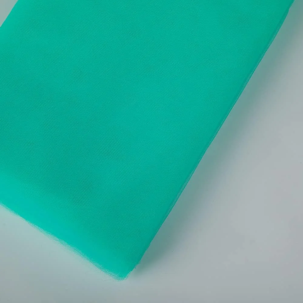 پارچه توری 54 اینچی POCOLOR، 10 یاردی (30 فوت) برای تزئینات عروسی، بسته بندی هدیه (سبز تیفانی) پارچه توری 54 اینچی POCOLOR، 10 یاردی (30 فوت) برای تزئینات عروسی، بسته بندی هدیه (سبز تیفانی)