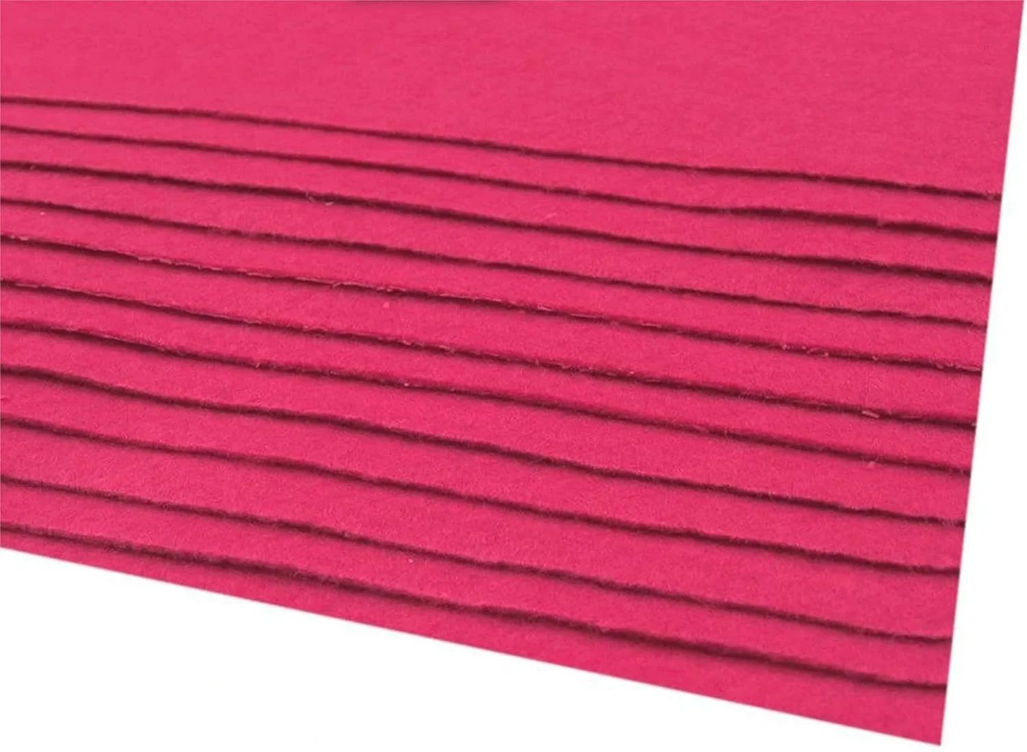 cyclingcolors 2 x Coloured Felt Felt Fabric Hobby Crafts Sewing Scrapbooking Craft Decoration Decoupage A4 20 x 30 cm Thickness 1.1-1.4 mm Polyester 166 g/m² Raspberry