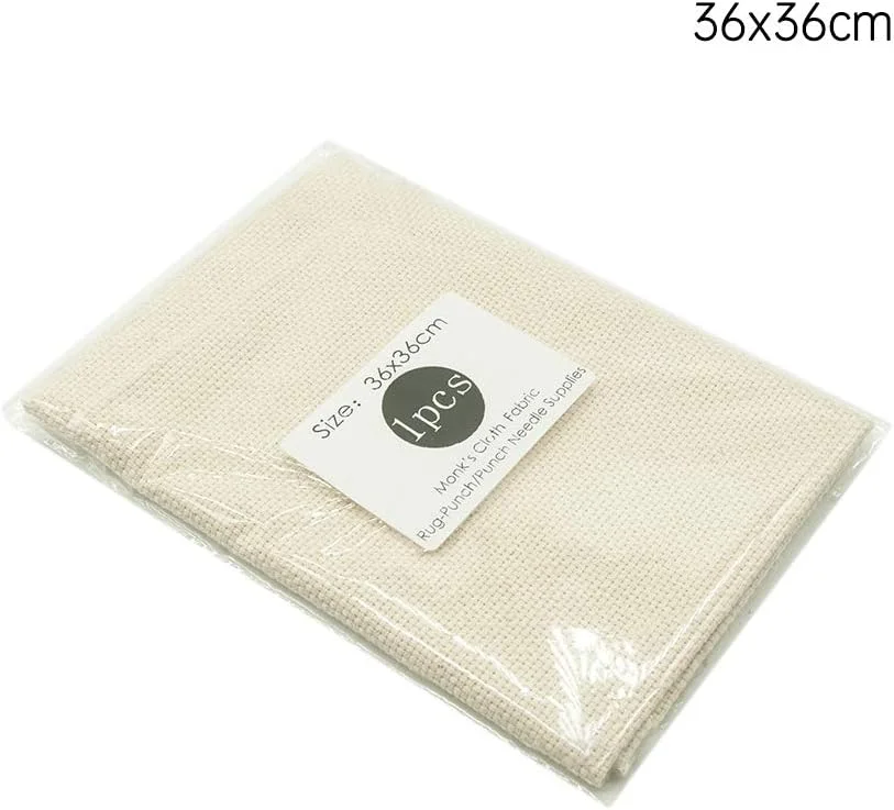 پارچه گلدوزی DIY، پارچه راهب پارچه پارچه دست ساز (اندازه: 36x36 سانتی متر)