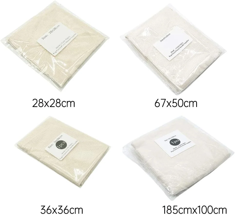 پارچه گلدوزی DIY، پارچه راهب پارچه پارچه دست ساز (اندازه: 36x36 سانتی متر) پارچه گلدوزی DIY، پارچه راهب پارچه پارچه دست ساز (اندازه: 36x36 سانتی متر)