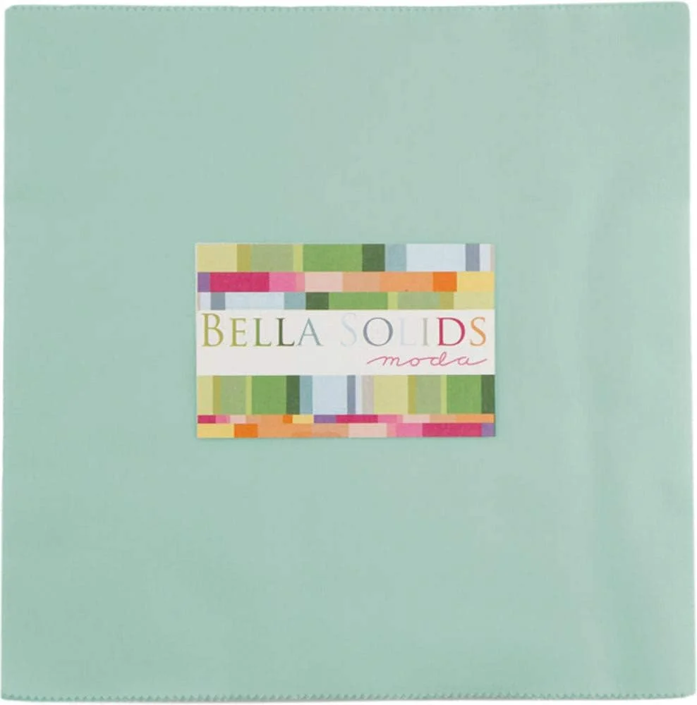 بسته پارچه ای 20 تکه ای 10 اینچی از مجموعه Bella Solids Home Town Sky از Moda Fabrics
