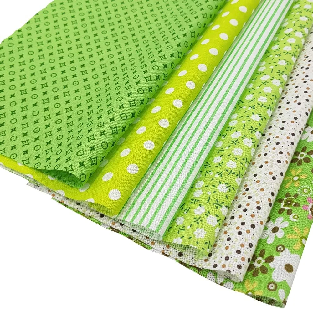 Gooswexmzl 50 Pcs 10" x 10" Craft Fabric Bundle Squares Patchwork Fabric Sets Cotton Material Quilting Fabric for DIY