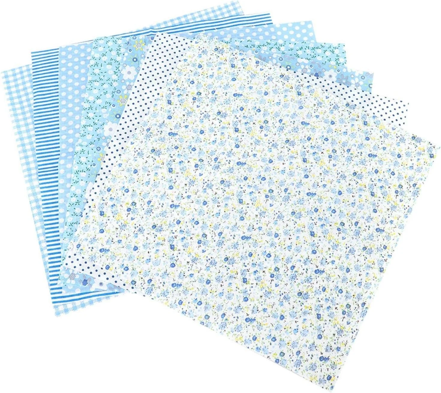 پارچه نخی خیاطی، مناسب برای روکش کوسن و کیف پول، مناسب برای DIY (25 * 25 سانتی متر) Wzsydn