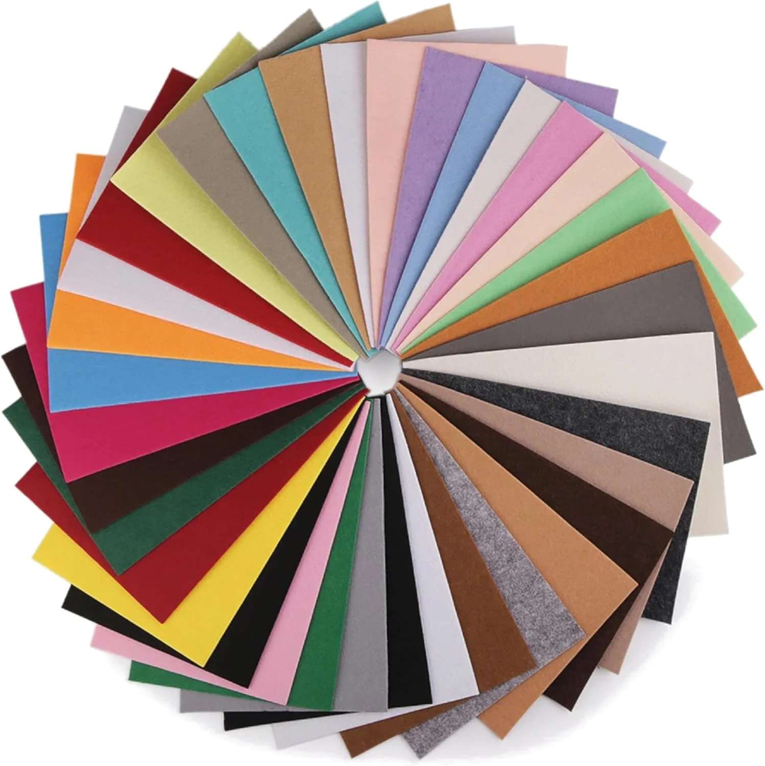 سایکلینگ کالرز 2 عدد پارچه نمدی رنگی مناسب برای کاردستی، خیاطی، اسکرپ بوک، تزئین و دکوپاژ، سایز A4 (20x30 سانتی متر)، ضخامت 2-3 میلی متر، پلی استر 416 گرم بر متر مربع - آبی فیروزه ای