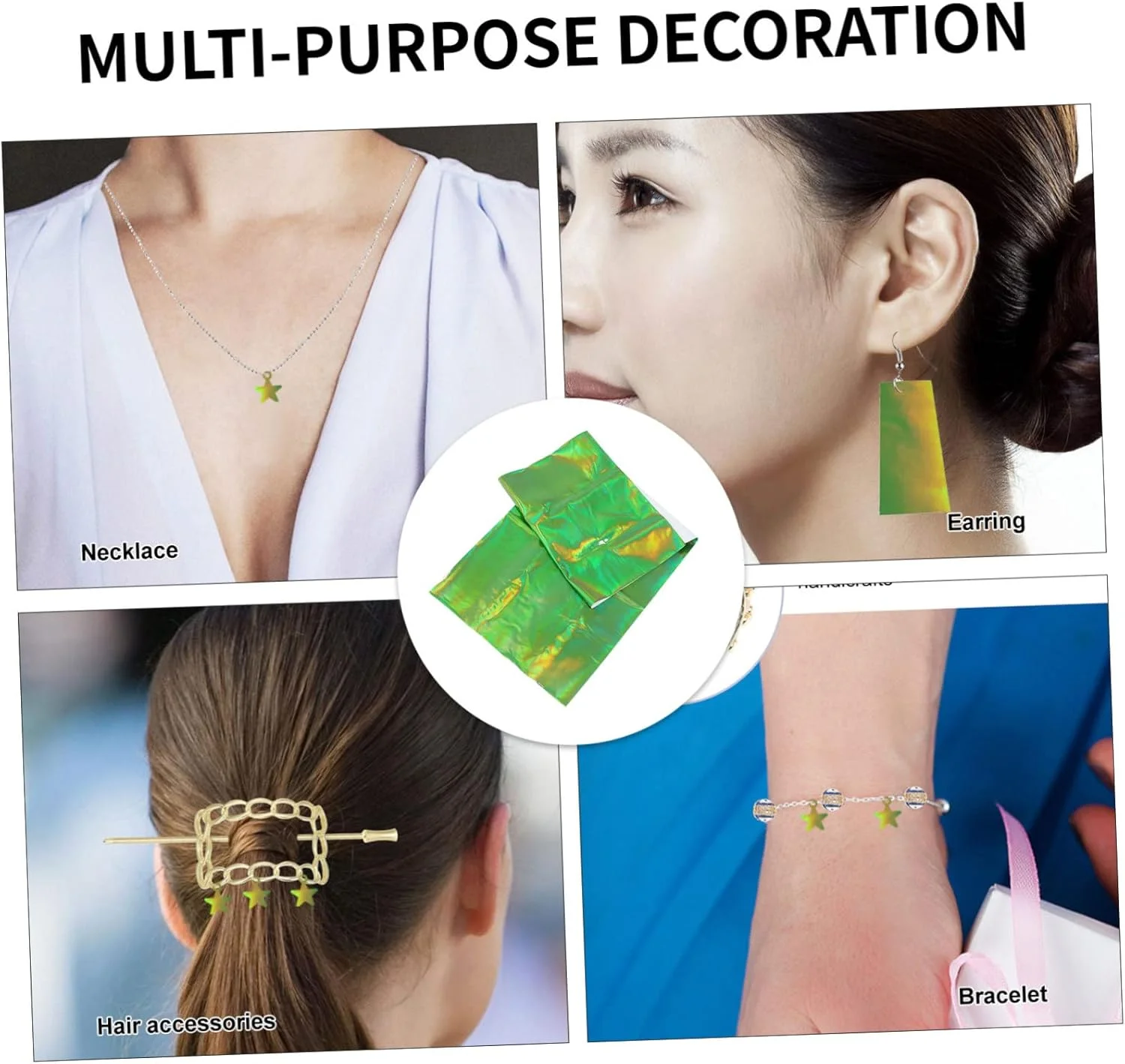 پارچه چاپی فوهولو، صنایع دستی کاربردی برای پاپیون مصنوعی، چرم مصنوعی صاف، خیاطی، تکه دوزی، لوازم جانبی ساخت گوشواره، چرم مصنوعی