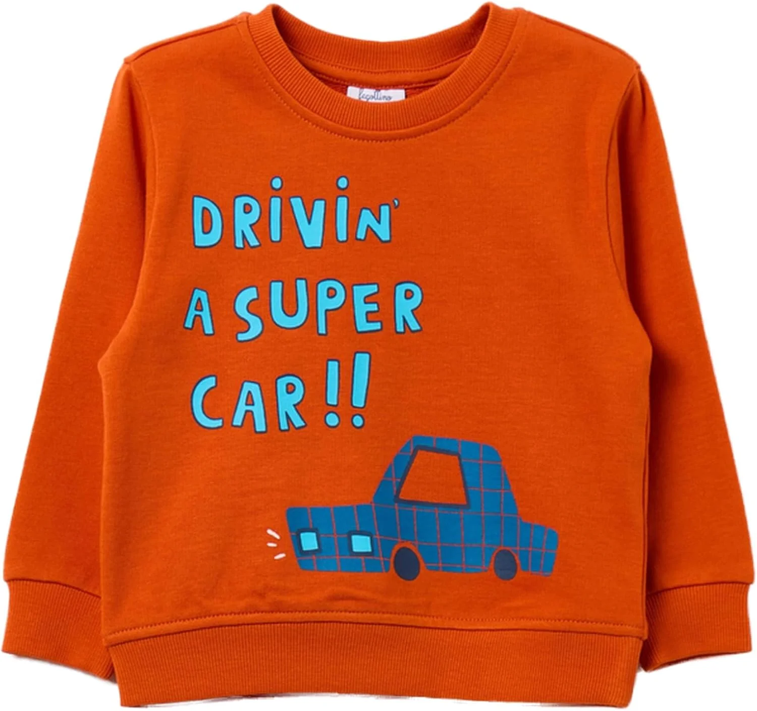 سویشرت پسرانه نوزادی OVS مدل French Terry با طرح چاپی سویشرت پسرانه نوزادی OVS مدل French Terry با طرح چاپی