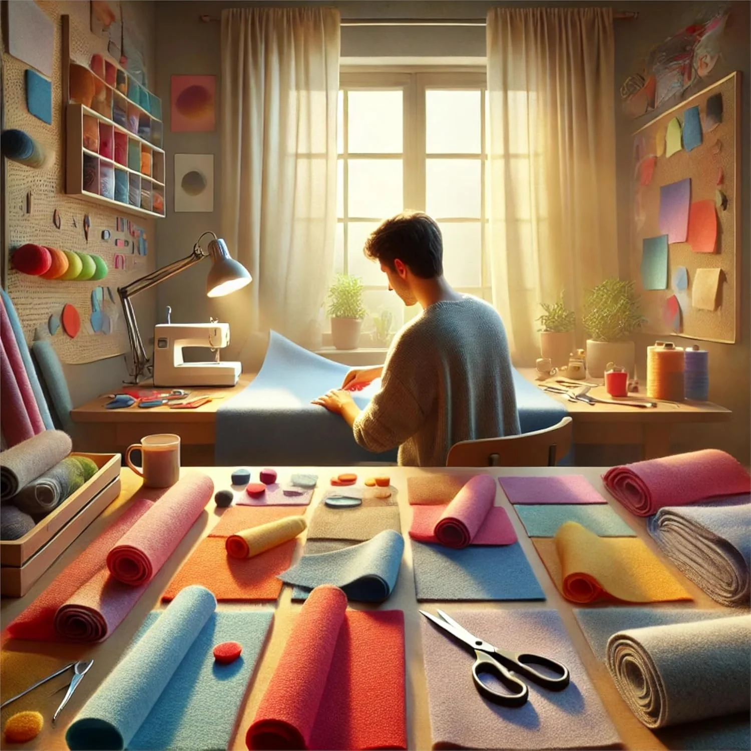 سایکلینگ کالرز 2 عدد پارچه نمدی رنگی مناسب برای کاردستی، خیاطی، اسکرپ بوک، تزئینات و دکوپاژ سایز A4 (20x30 سانتی متر) ضخامت 2-3 میلی متر، پلی استر 416 گرم بر متر مربع - رنگ پوست