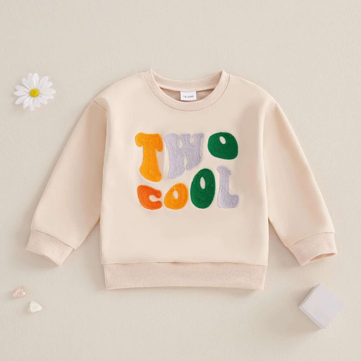 سویشرت پسرانه نوزادی MAHUAOYIXI برای تولد 2 سالگی، آستین بلند، یقه گرد، گلدوزی حروف، هودی پولیور، لباس روزمره، تاپ لباس تولد دوم برای پسران کوچک سویشرت پسرانه نوزادی MAHUAOYIXI برای تولد 2 سالگی، آستین بلند، یقه گرد، گلدوزی حروف، هودی پولیور، لباس روزمره، تاپ لباس تولد دوم برای پسران کوچک