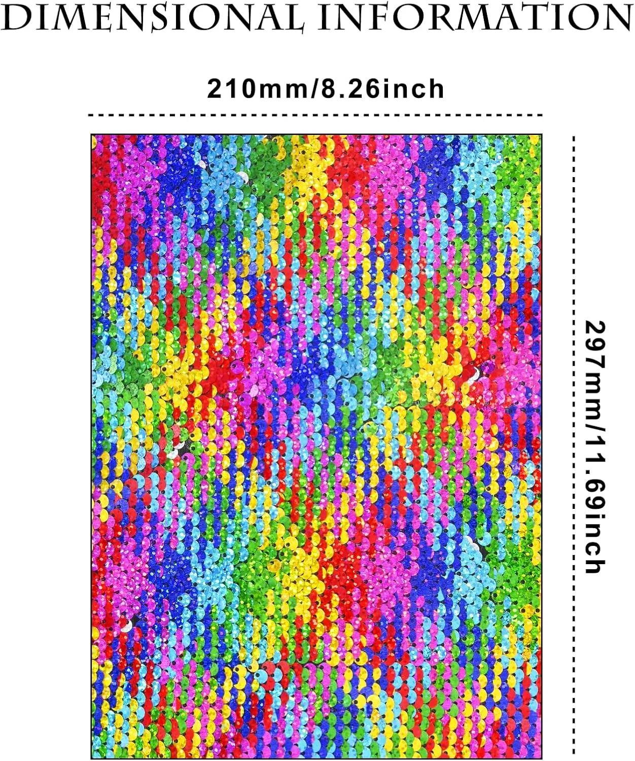 Memogizz 12pcs A4 Size One-Side Reversible Glitter Sequin Fabric, Colourful Sensory Items Stimulation Craft for Kids, Hobby Craft Fabric Sheets (A4 Size Pink) Memogizz 12pcs A4 Size One-Side Reversible Glitter Sequin Fabric, Colourful Sensory Items Stimulation Craft for Kids, Hobby Craft Fabric Sheets (A4 Size Pink)