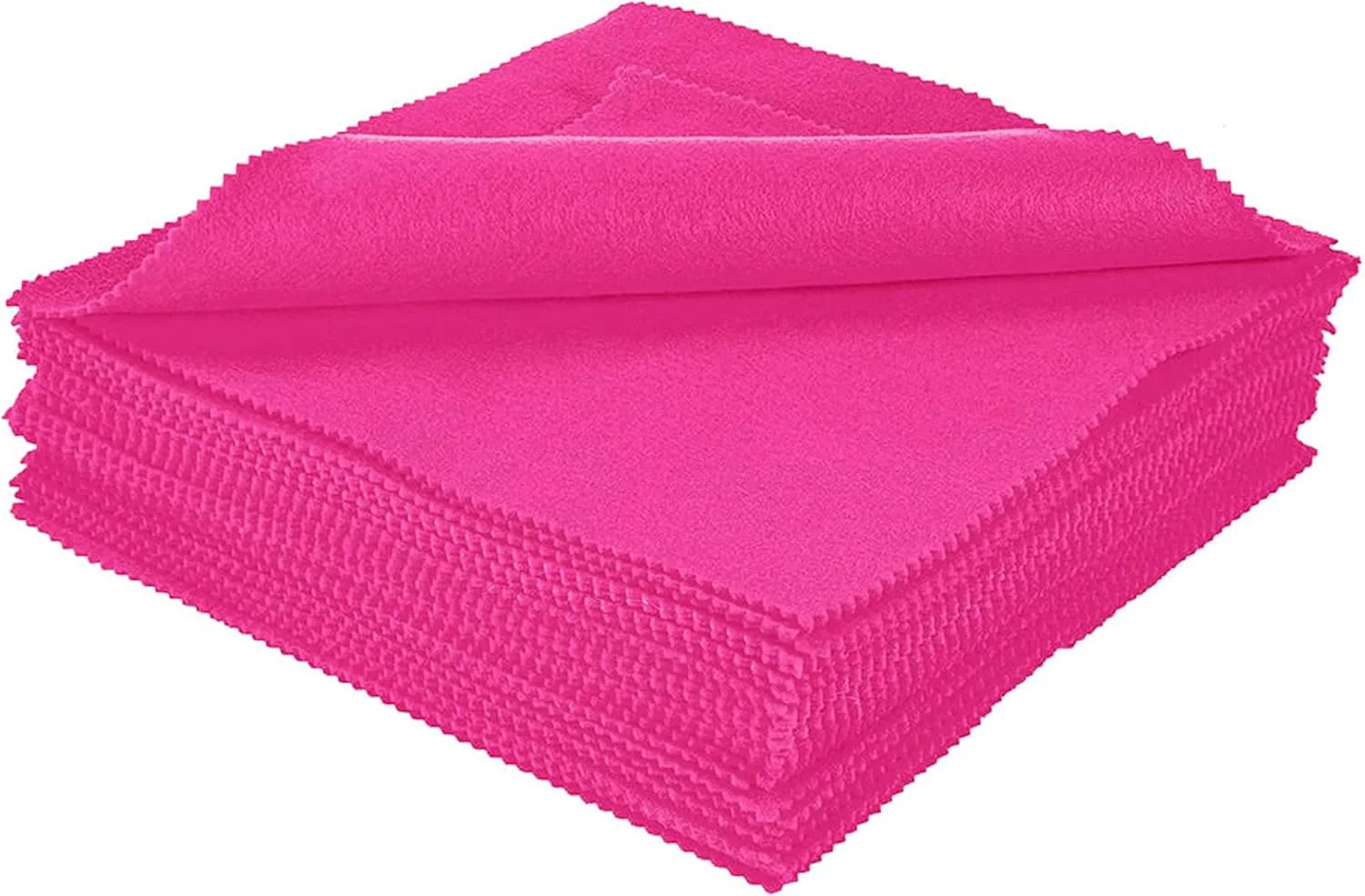 برگه‌های نمدی اکریلیک FabricLA برای کاردستی - نرم، برش خورده 20 در 20 سانتی متر - استفاده از ورقه‌های نمدی برای DIY، سرگرمی، لباس و تزئینات - سرخابی، 30 عدد