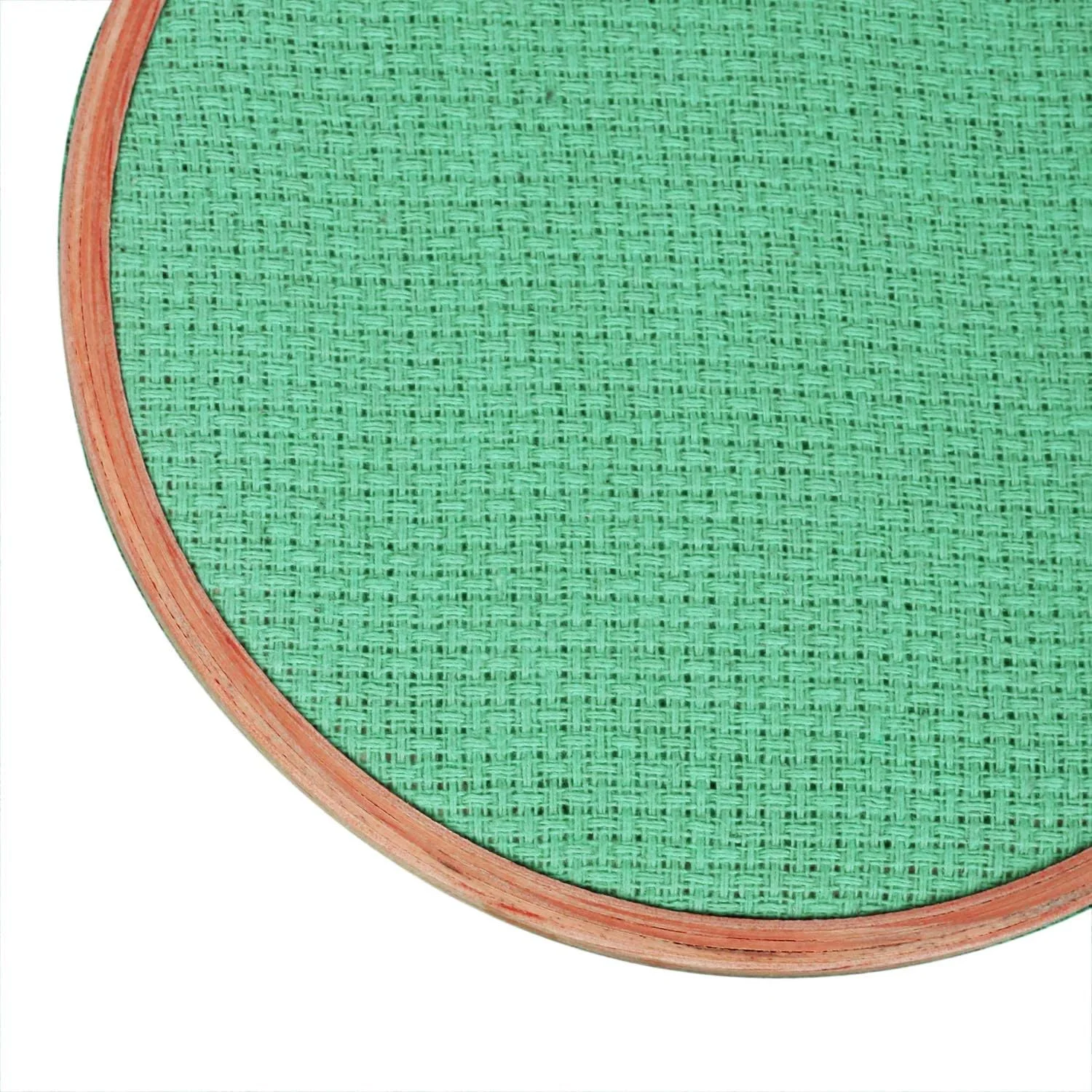 پارچه ماتی گلدوزی Asian Hobby Crafts (آبی-سبز)