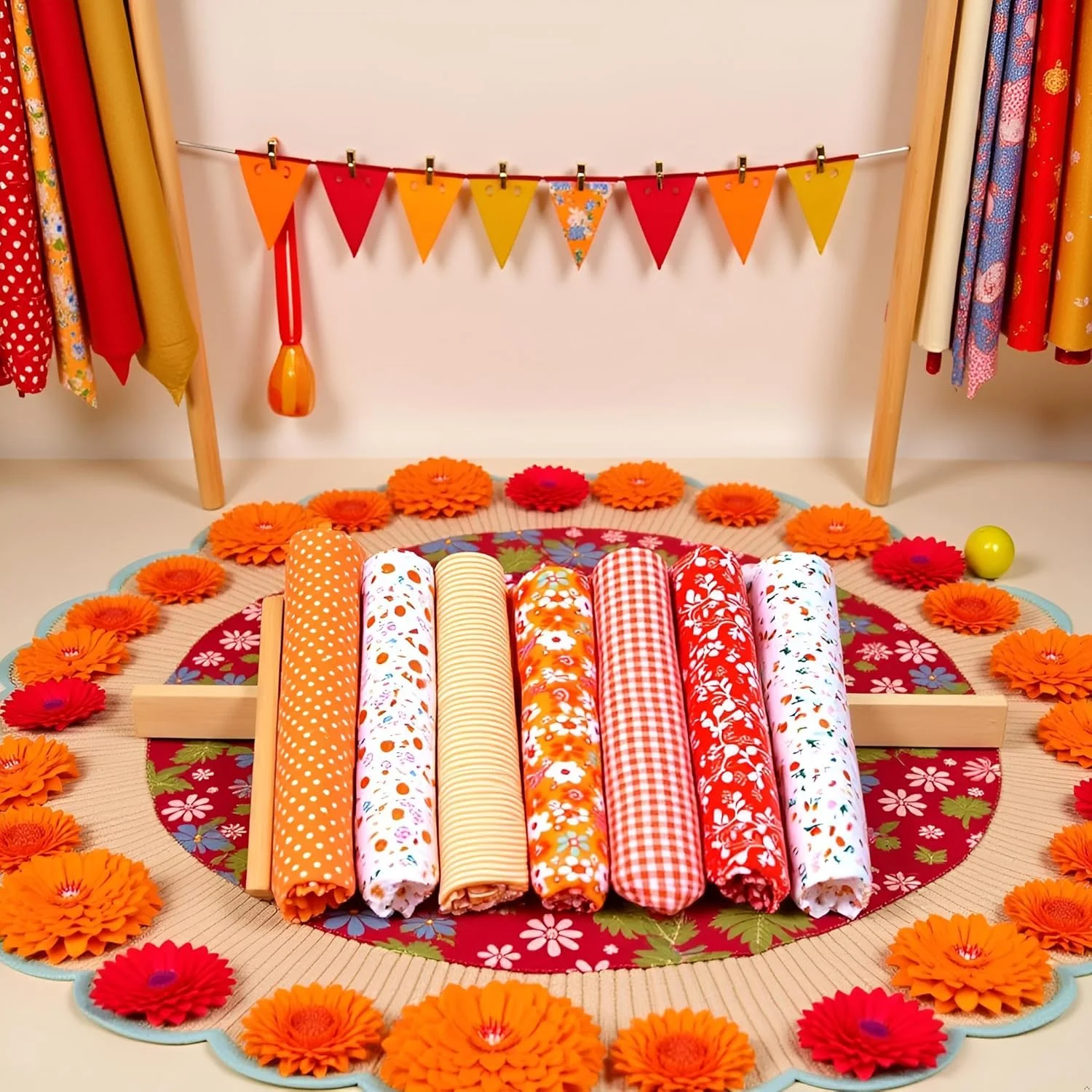 Sluswallow 7Pcs Orange Cotton Craft Fabric Bundle Squares Patchwork DIY Sewing Scrapbooking Quilting Floral Dot Pattern Craft and Hobby Fabric 10" x 10" (25cm x 25cm) Arts, Crafts and Sewing Sluswallow 7Pcs Orange Cotton Craft Fabric Bundle Squares Patchwork DIY Sewing Scrapbooking Quilting Floral Dot Pattern Craft and Hobby Fabric 10" x 10" (25cm x 25cm) Arts, Crafts and Sewing
