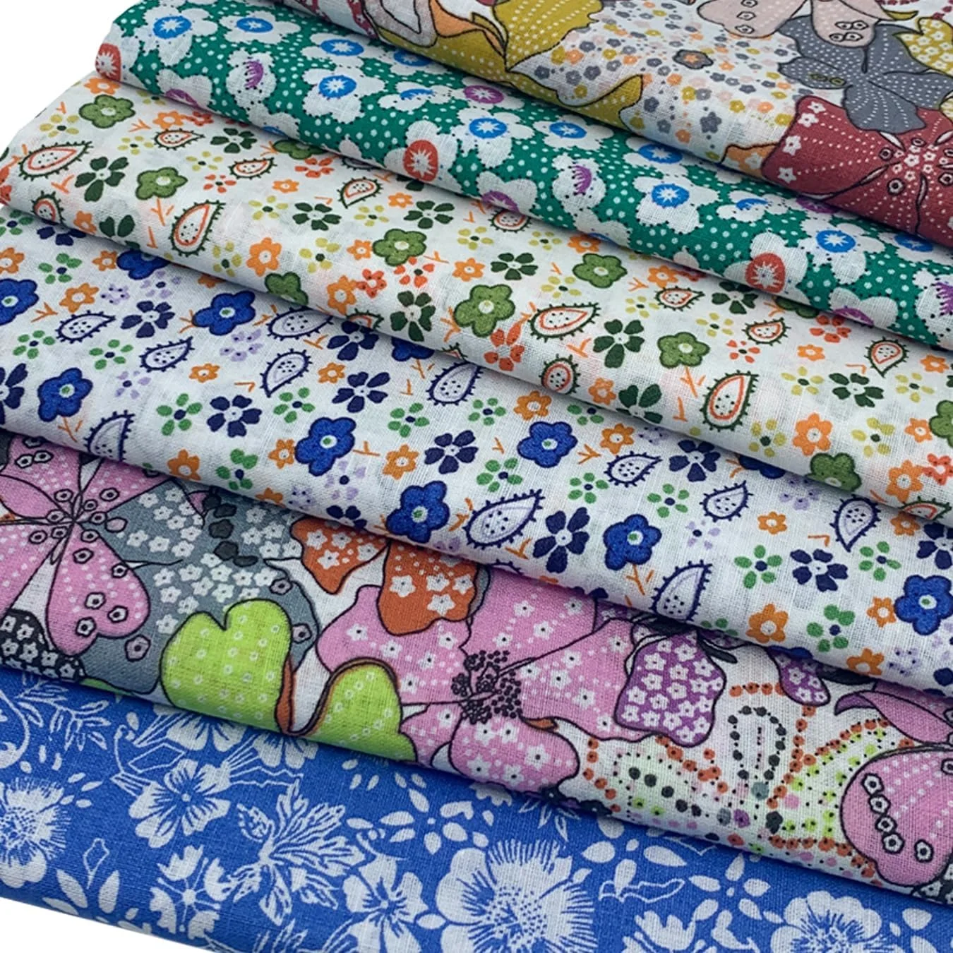 aufodara پارچه نخی 6 تکه 50x80 سانتی متر، پارچه های صنایع دستی، پارچه پنبه ای بزرگ، پارچه تکه دوزی، پارچه های خلاقانه خیاطی، متریال برای سرگرمی های خلاقانه دست ساز (رنگی 01#) aufodara پارچه نخی 6 تکه 50x80 سانتی متر، پارچه های صنایع دستی، پارچه پنبه ای بزرگ، پارچه تکه دوزی، پارچه های خلاقانه خیاطی، متریال برای سرگرمی های خلاقانه دست ساز (رنگی 01#)