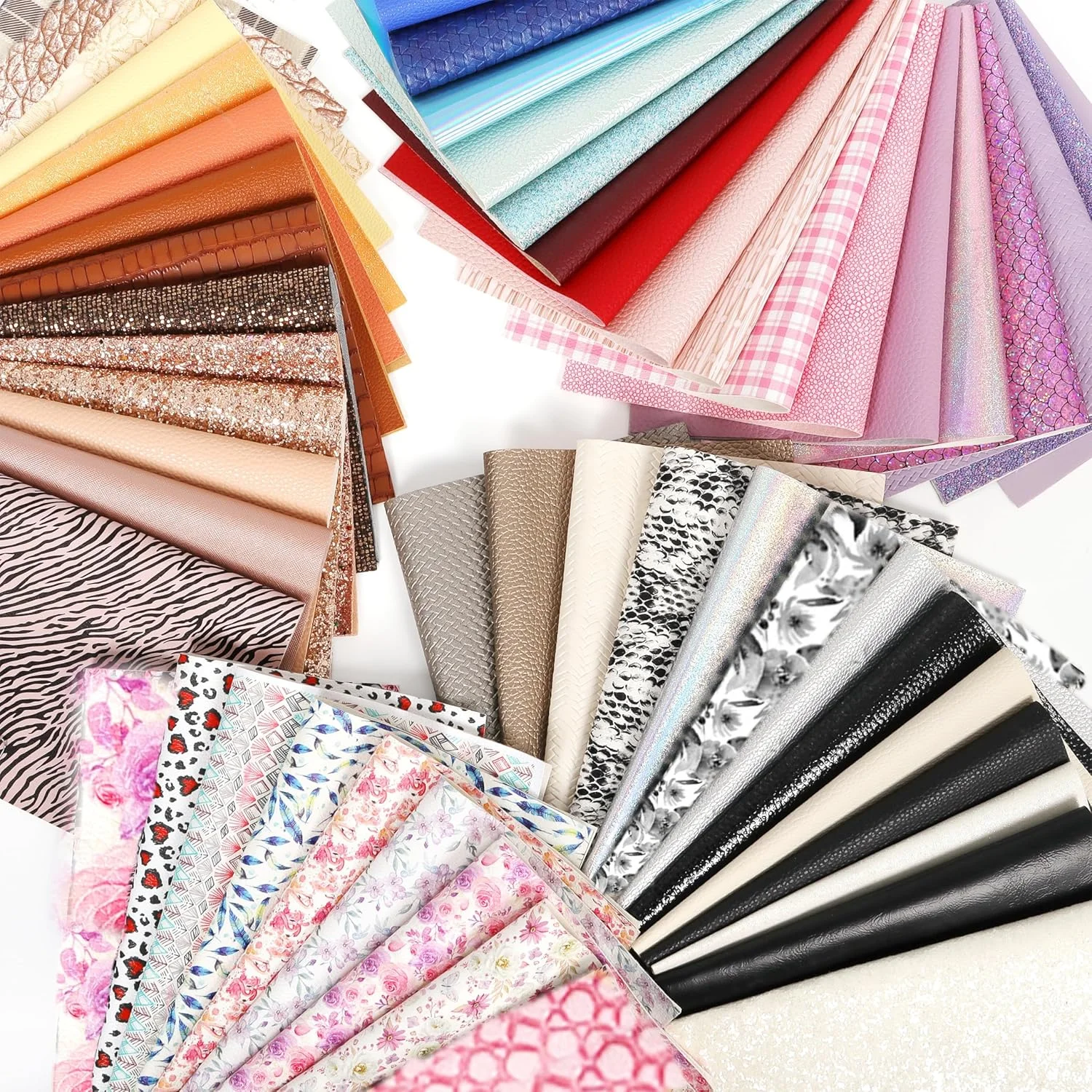 لاتوفان 30 تکه چرم مصنوعی رنگارنگ تصادفی 20x15 سانتی متر، طرح های مختلف، بافت دانه دار اکلیلی ترکیبی، طرح پلنگی برجسته، چرم رنگی چاپی برای ساخت گوشواره، پاپیون مو و صنایع دستی DIY لاتوفان 30 تکه چرم مصنوعی رنگارنگ تصادفی 20x15 سانتی متر، طرح های مختلف، بافت دانه دار اکلیلی ترکیبی، طرح پلنگی برجسته، چرم رنگی چاپی برای ساخت گوشواره، پاپیون مو و صنایع دستی DIY