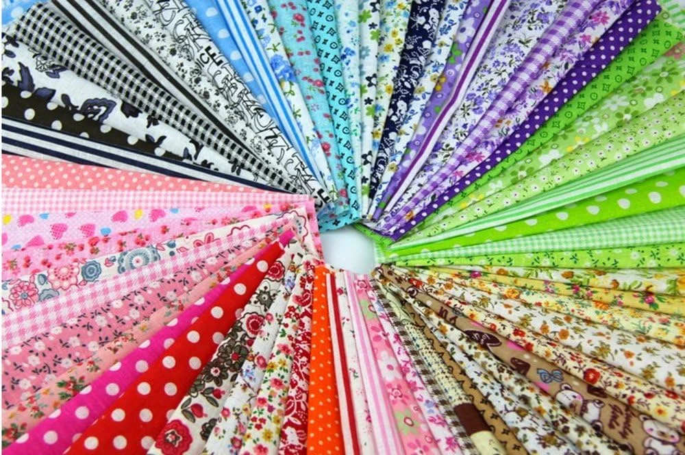 هاووکی بسته 60 عددی پارچه های مربعی طرح دار مناسب تکه دوزی، خیاطی و ساخت کاردستی، سایز 10x10 سانتی متر هاووکی بسته 60 عددی پارچه های مربعی طرح دار مناسب تکه دوزی، خیاطی و ساخت کاردستی، سایز 10x10 سانتی متر