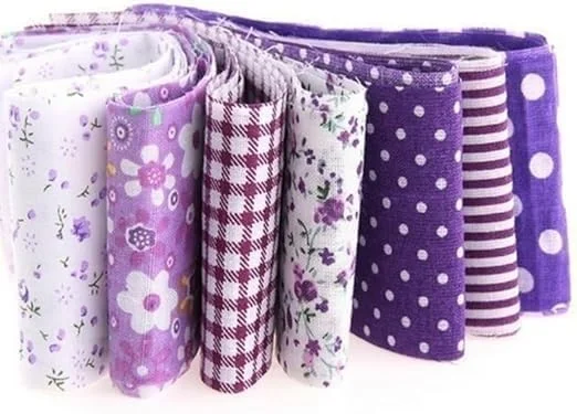 بسته پارچه گلدار 7 تکه، پارچه نخی بنفش جدید 2025 مناسب برای تکه دوزی، خیاطی DIY، اسکرپ بوک، لحاف دوزی، پارچه طرح گل و خال خالی مناسب برای کاردستی و سرگرمی (25 در 25 سانتی متر) بسته پارچه گلدار 7 تکه، پارچه نخی بنفش جدید 2025 مناسب برای تکه دوزی، خیاطی DIY، اسکرپ بوک، لحاف دوزی، پارچه طرح گل و خال خالی مناسب برای کاردستی و سرگرمی (25 در 25 سانتی متر)