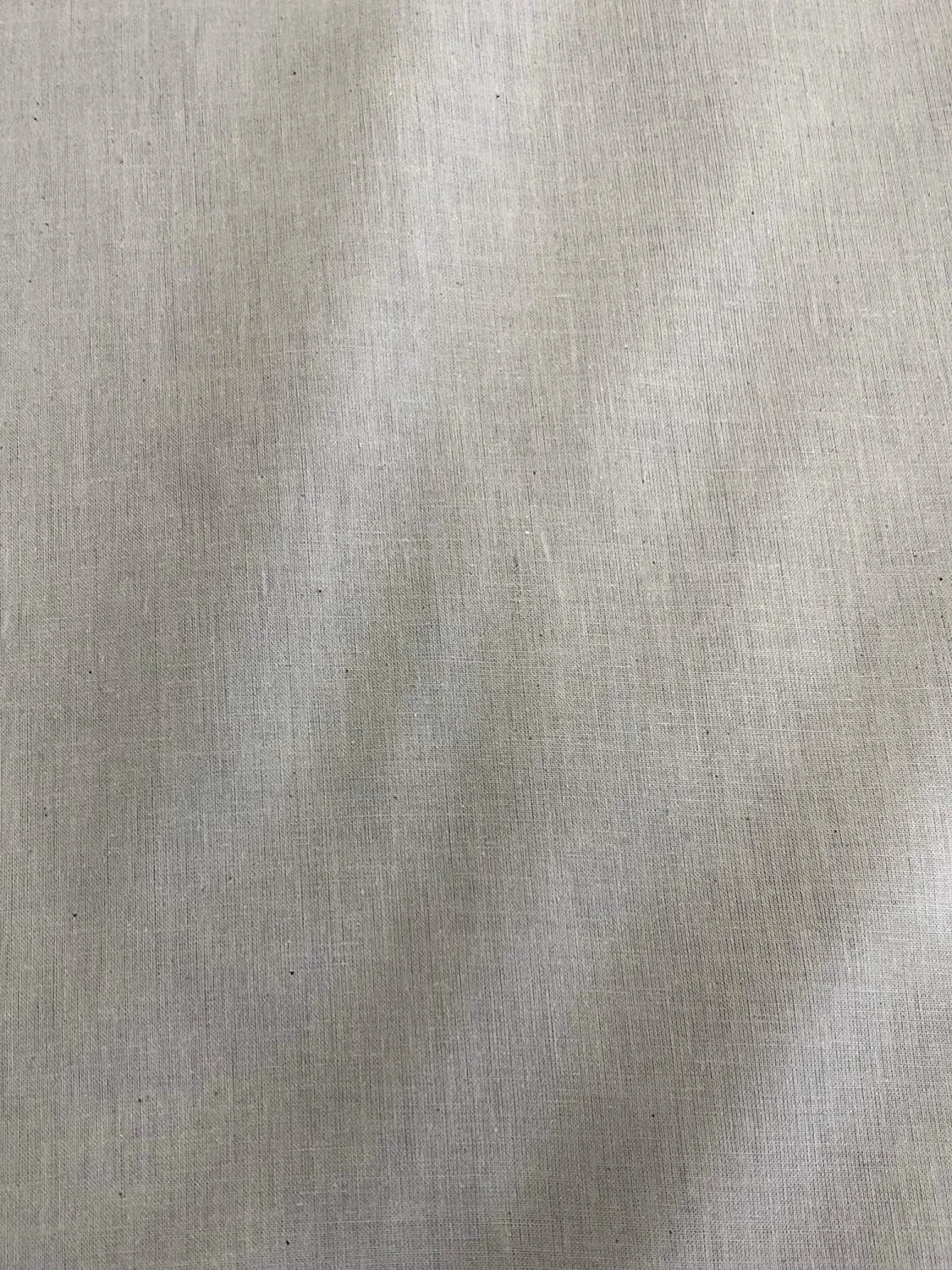 پارچه متقال سفید نشده AK TRADING CO. - پارچه پرده ای طبیعی 9 متری با وزن متوسط ​​100% پنبه (عرض 160 سانتی متر)