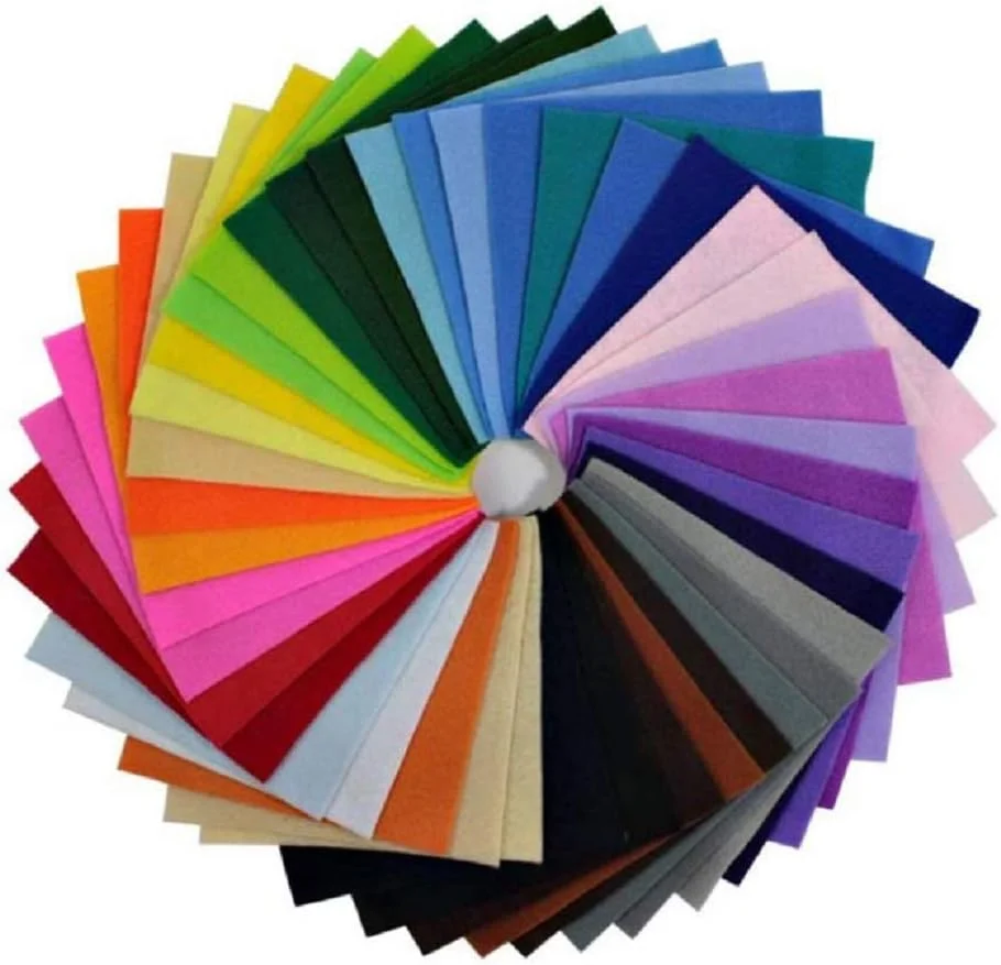 پارچه نمدی غیر بافته شده کوکه کرافتس - 42 رنگ، 30X30 سانتی متر