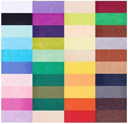 ست پارچه نمدی غیر بافته شده Nothers، مناسب برای کارهای دستی (42 رنگ، 30x30 سانتی متر) ست پارچه نمدی غیر بافته شده Nothers، مناسب برای کارهای دستی (42 رنگ، 30x30 سانتی متر)