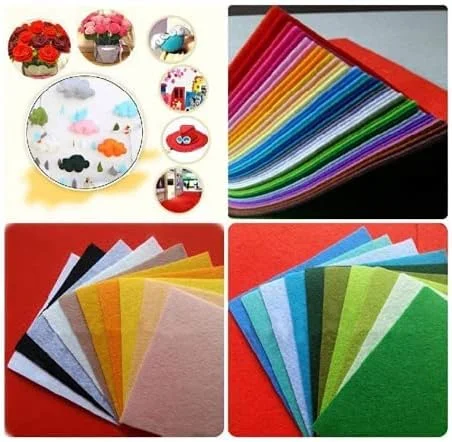 ست پارچه نمدی غیر بافته شده Nothers، مناسب برای کارهای دستی (42 رنگ، 30x30 سانتی متر) ست پارچه نمدی غیر بافته شده Nothers، مناسب برای کارهای دستی (42 رنگ، 30x30 سانتی متر)