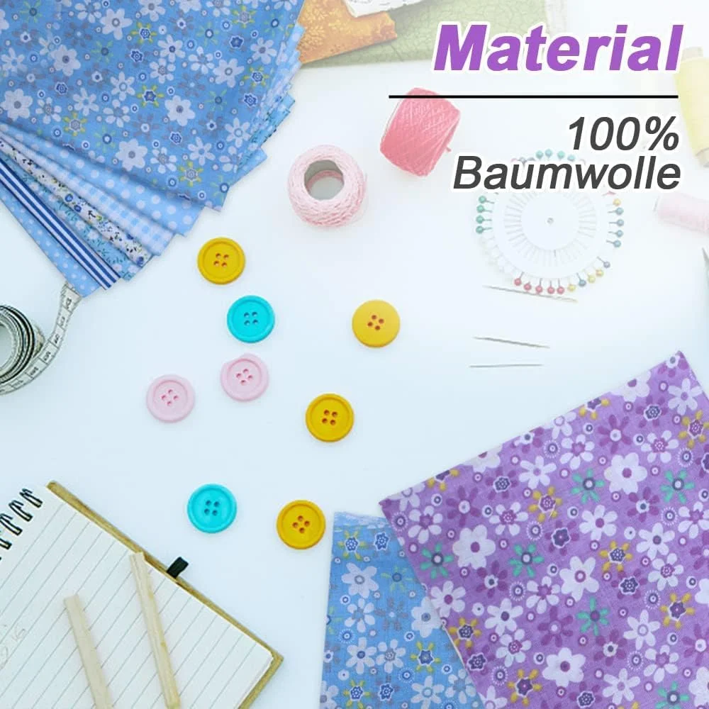 پارچه نخی ضخیم طرح دار KOWVOWZ مناسب برای تکه دوزی، پارچه طرح دار DIY، تکه دوزی 25 سانتی متری، 100% پنبه ای برای خیاطی، تکه دوزی، بدون تکرار طرح پارچه نخی ضخیم طرح دار KOWVOWZ مناسب برای تکه دوزی، پارچه طرح دار DIY، تکه دوزی 25 سانتی متری، 100% پنبه ای برای خیاطی، تکه دوزی، بدون تکرار طرح