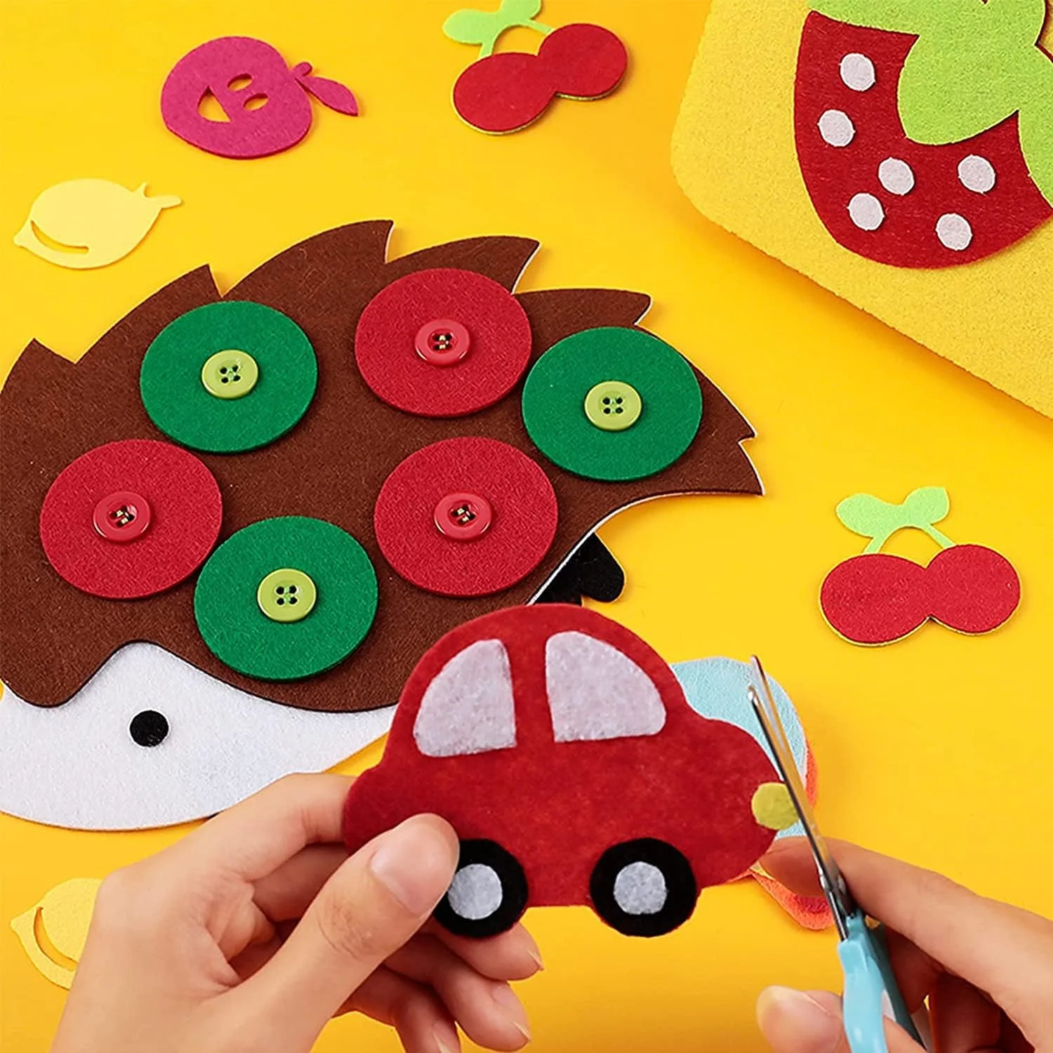 برگه پارچه نمدی، 20 عدد، 30x30 سانتی متر، رنگ های متنوع، پارچه نمدی مربعی غیر بافته شده برای تکه دوزی، خیاطی، کارهای دستی، پروژه های DIY، 20 رنگ