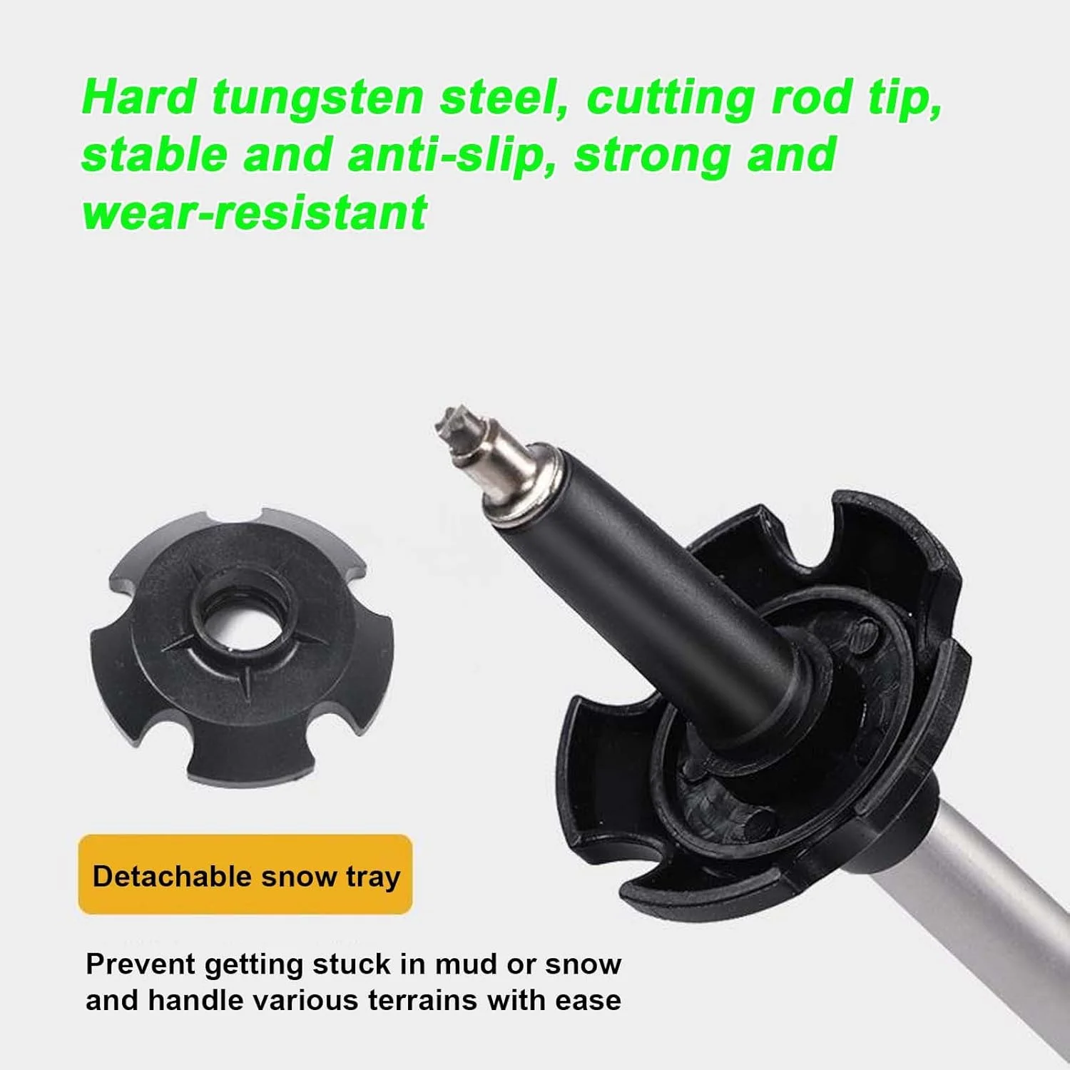 Trekking Poles | Walking Sticks for Skiing - Anti-Slip Trekking Poles for Backpacking, Hiking, Ski, Camping, Travel, Outdoors, Survival, Mountain Climbing, Women, Men Trekking Poles | Walking Sticks for Skiing - Anti-Slip Trekking Poles for Backpacking, Hiking, Ski, Camping, Travel, Outdoors, Survival, Mountain Climbing, Women, Men