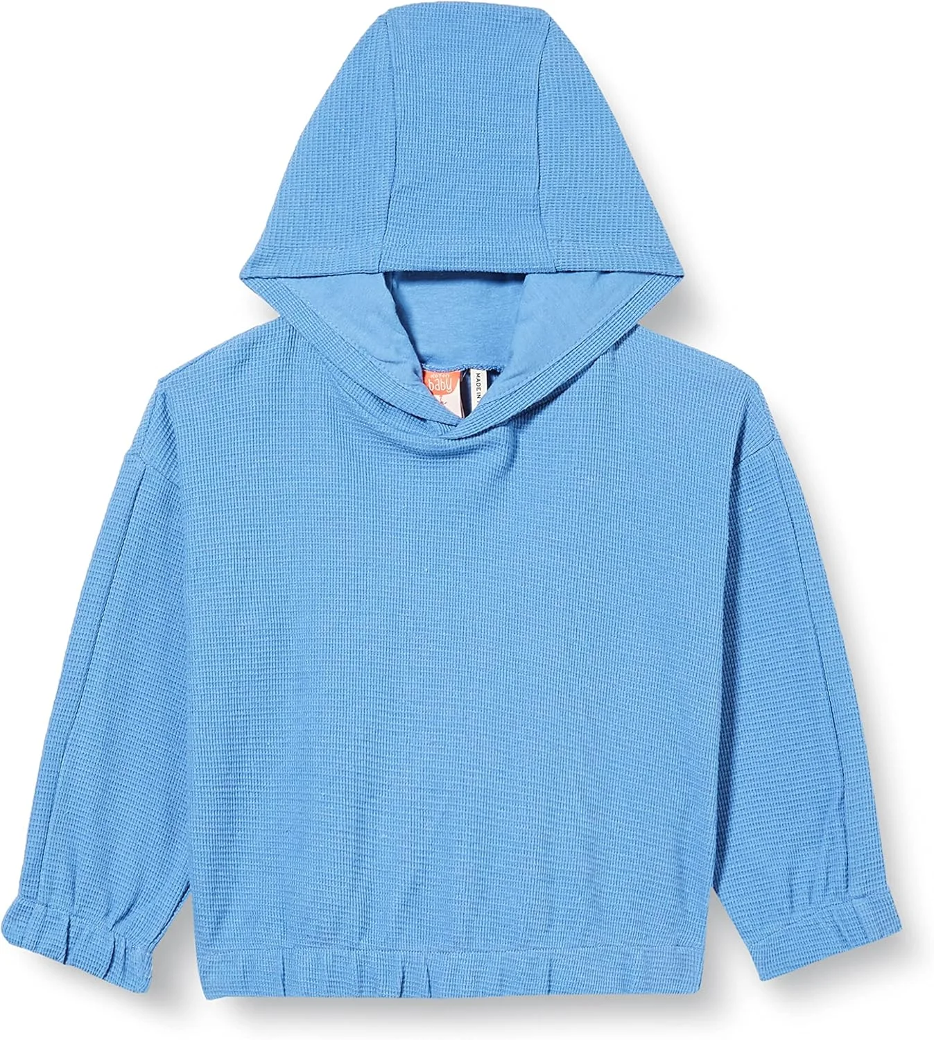 KOTON baby-boys Basic Hoodie Waffle Textured Elastic Cuffs And Waist Sweatshirt