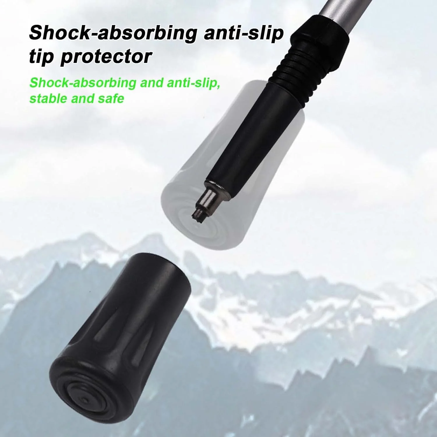 Trekking Poles | Walking Sticks for Skiing - Anti-Slip Trekking Poles for Backpacking, Hiking, Ski, Camping, Travel, Outdoors, Survival, Mountain Climbing, Women, Men Trekking Poles | Walking Sticks for Skiing - Anti-Slip Trekking Poles for Backpacking, Hiking, Ski, Camping, Travel, Outdoors, Survival, Mountain Climbing, Women, Men
