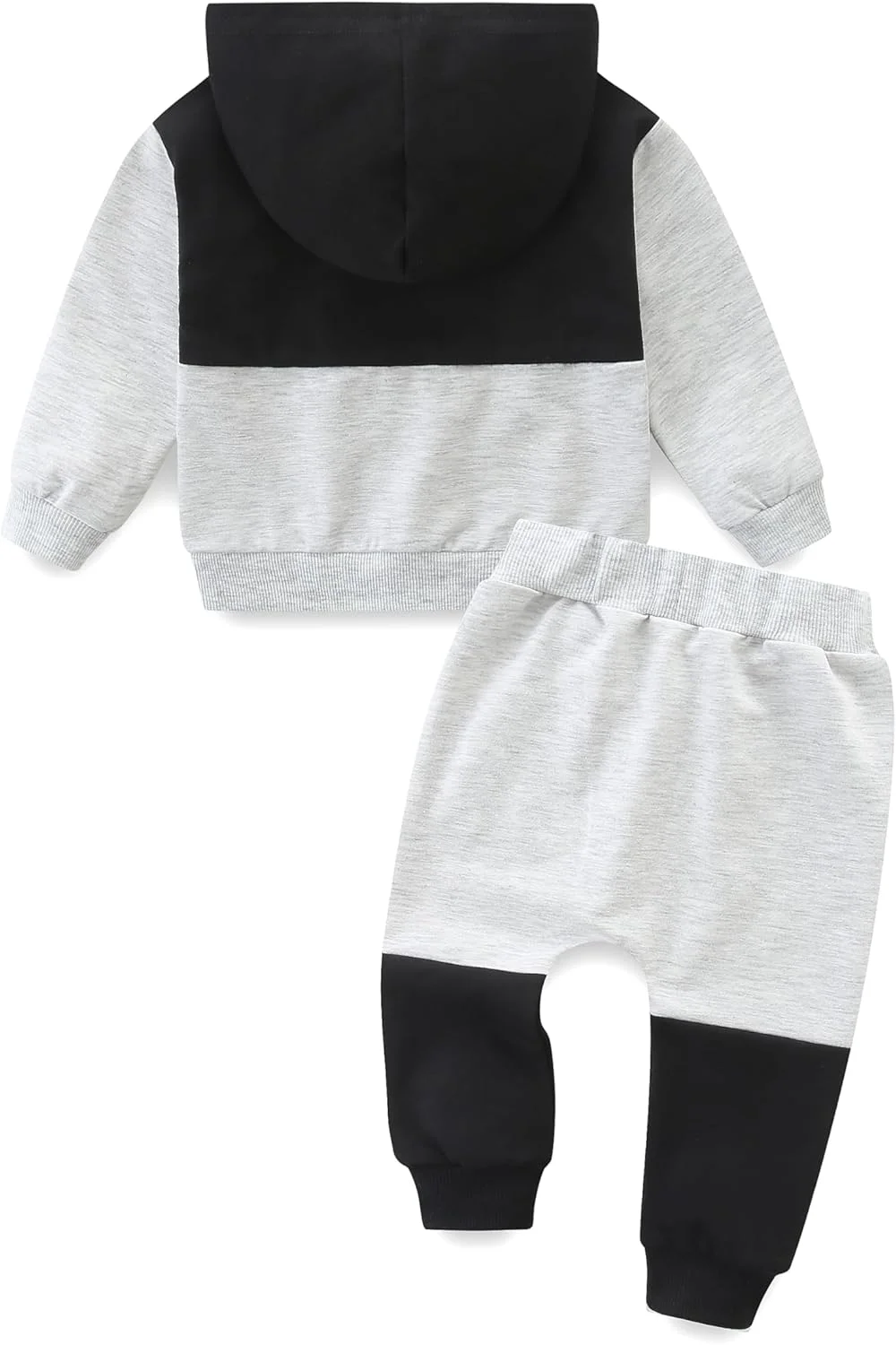 KIDDLETOWN ست لباس پسرانه شامل هودی آستین بلند و شلوار، مناسب نوزادان 3 تا 24 ماه KIDDLETOWN ست لباس پسرانه شامل هودی آستین بلند و شلوار، مناسب نوزادان 3 تا 24 ماه