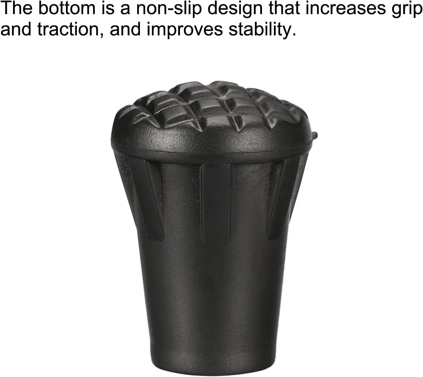 محافظ نوک باتوم کوهنوردی، 4 عدد درپوش جایگزین باتوم پیاده روی، عصا اسکی، محافظ نوک، لوازم جانبی برای باتوم های کوهنوردی فضای باز