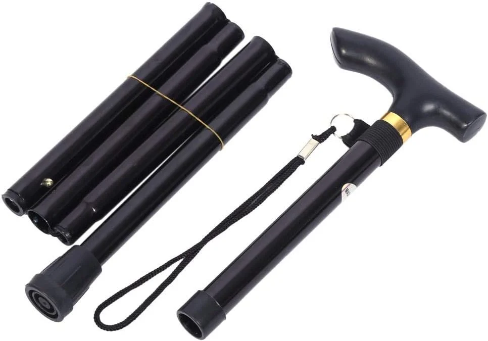 عصای پیاده روی BULSM، عصای دستی سبک وزن، قابل تنظیم، ضد لغزش و با ارتفاع قابل تغییر، عصای پیاده روی و کوهنوردی با چراغ LED عصای پیاده روی BULSM، عصای دستی سبک وزن، قابل تنظیم، ضد لغزش و با ارتفاع قابل تغییر، عصای پیاده روی و کوهنوردی با چراغ LED