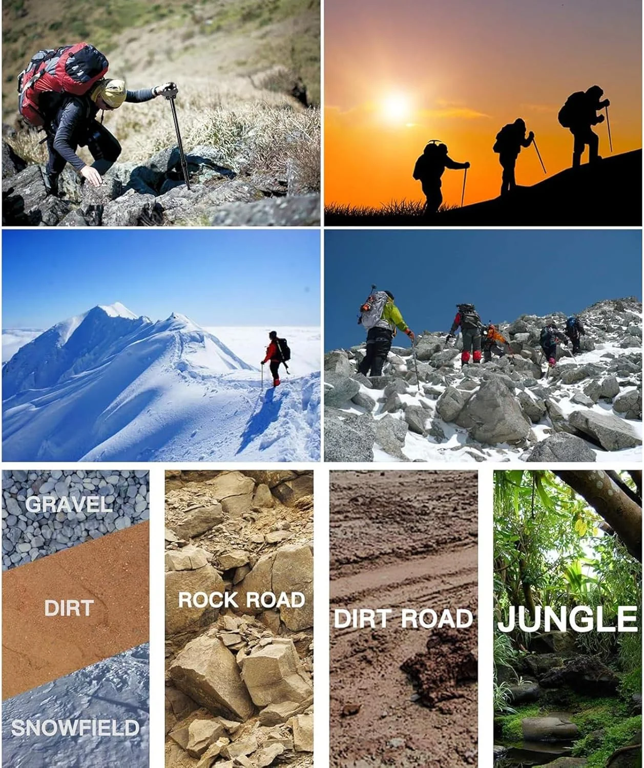 عصای کوهنوردی MJVV مدل Trekking، صندلی تاشو، آلومینیومی سبک وزن، مناسب برای سالمندان، آقایان و بانوان عصای کوهنوردی MJVV مدل Trekking، صندلی تاشو، آلومینیومی سبک وزن، مناسب برای سالمندان، آقایان و بانوان