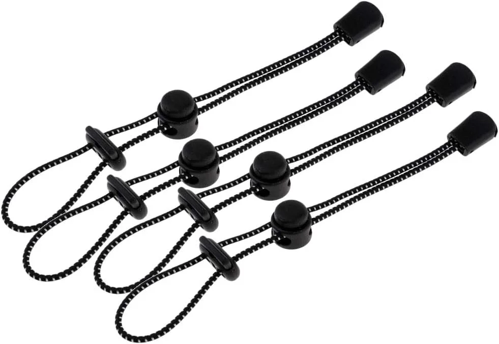 4 عدد نگهدارنده باتوم کوهنوردی کوله پشتی، سگک تثبیت کننده باتوم پیاده روی، طناب الاستیک، سگک طناب کوله پشتی برای کوهنوردی، ترکینگ و فعالیت های فضای باز.