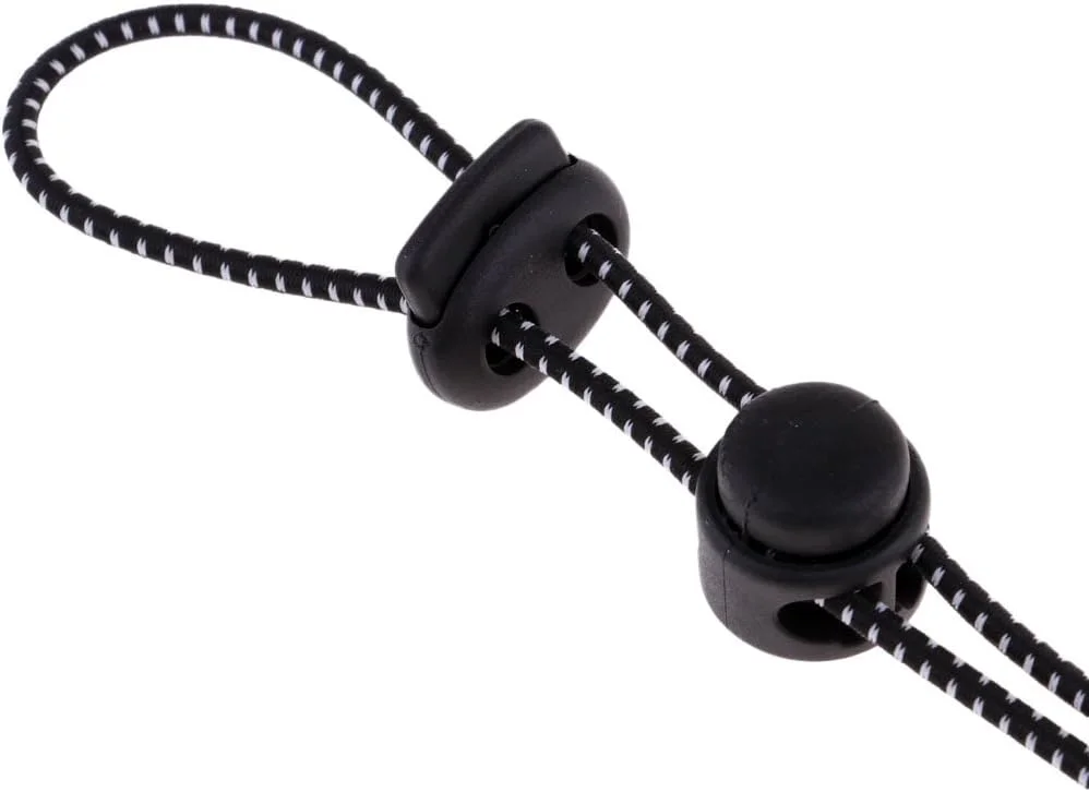 4 عدد نگهدارنده باتوم کوهنوردی کوله پشتی، سگک تثبیت کننده باتوم پیاده روی، طناب الاستیک، سگک طناب کوله پشتی برای کوهنوردی، ترکینگ و فعالیت های فضای باز.