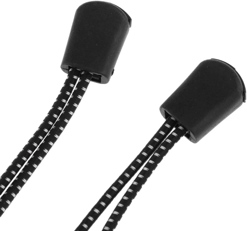 4 عدد نگهدارنده باتوم کوهنوردی کوله پشتی، سگک تثبیت کننده باتوم پیاده روی، طناب الاستیک، سگک طناب کوله پشتی برای کوهنوردی، ترکینگ و فعالیت های فضای باز.