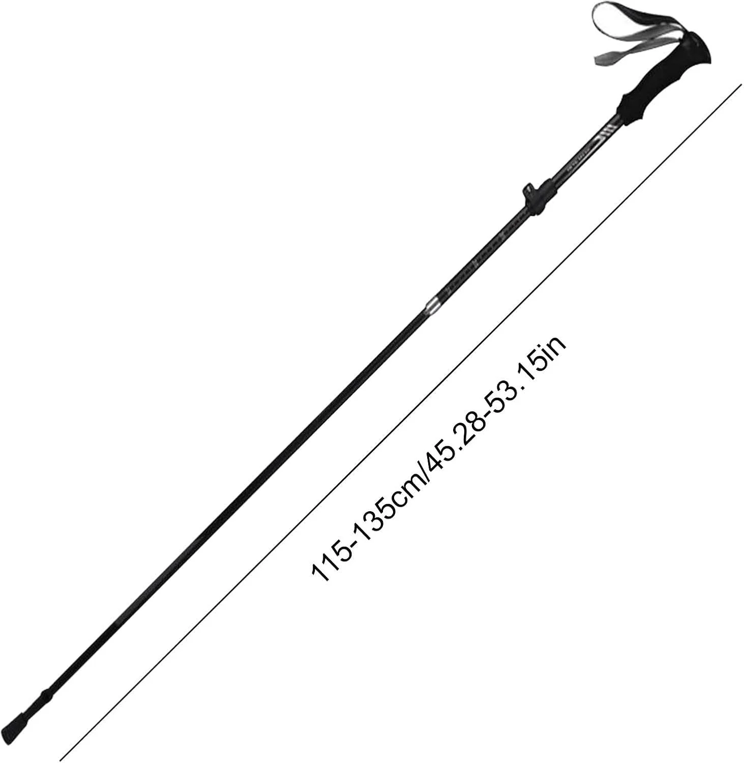 باتوم کوهنوردی تاشو، عصای کوهنوردی | باتوم تلسکوپی پیاده روی برای زنان، مردان، فضای باز، کوهستان، بقا، پیاده روی، مسافرت، کمپینگ، کوله گردی، اسکی