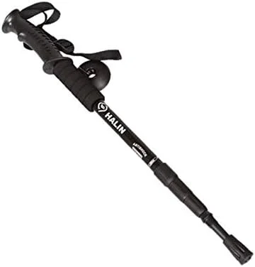 عصای کوهنوردی تاشو با دسته فوم EVA، آلپن استوک فوق سبک قابل تنظیم، مناسب برای مسافرت، پیاده روی، کوهنوردی، کوله گردی و قدم زدن