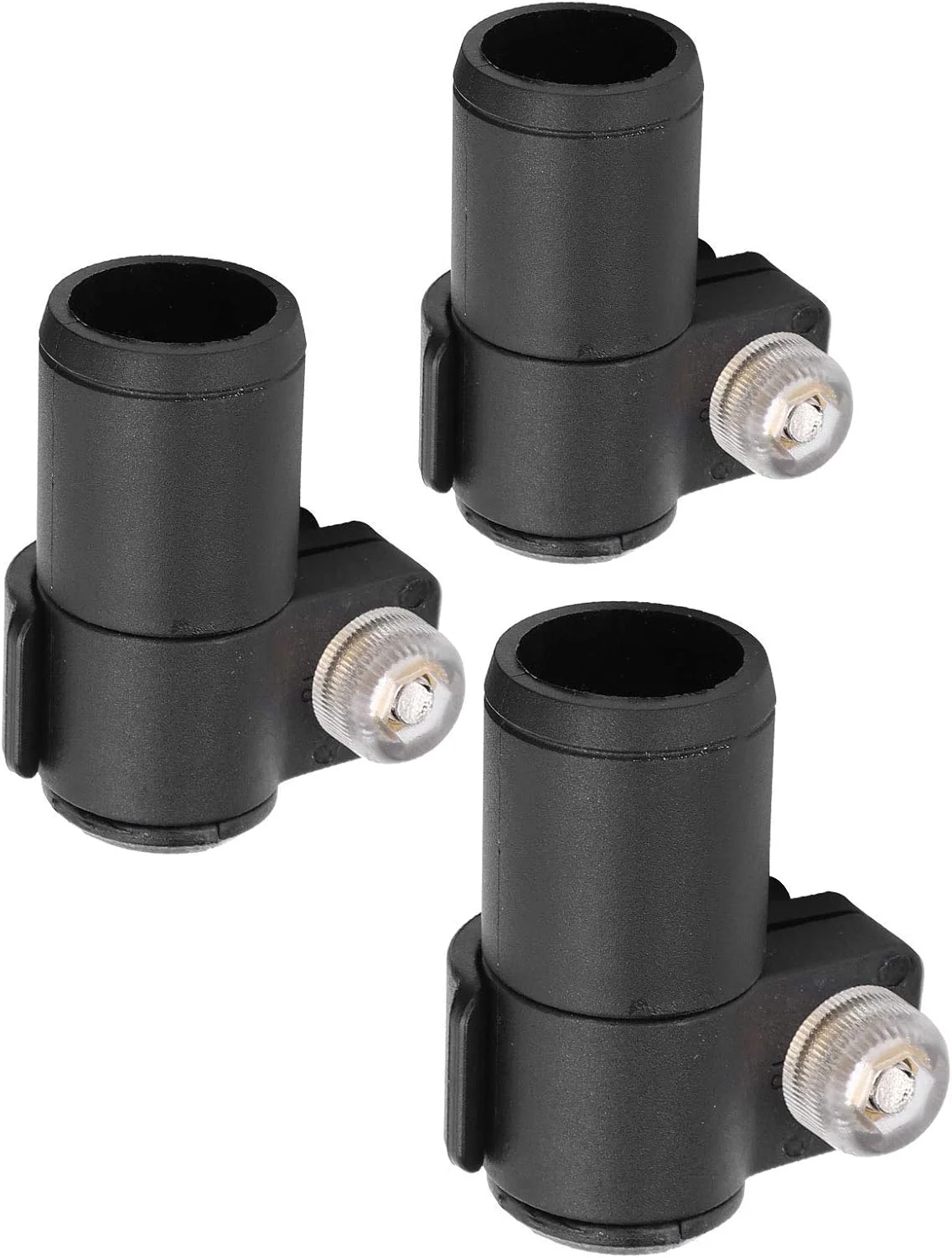 قفل سریع باتوم کوهنوردی، قفل خارجی باتوم عصا، لاستیک مشکی مقاوم در برابر سایش برای کوهنوردی، پیاده‌روی، لوازم جانبی باتوم کوهنوردی و کوله گردی