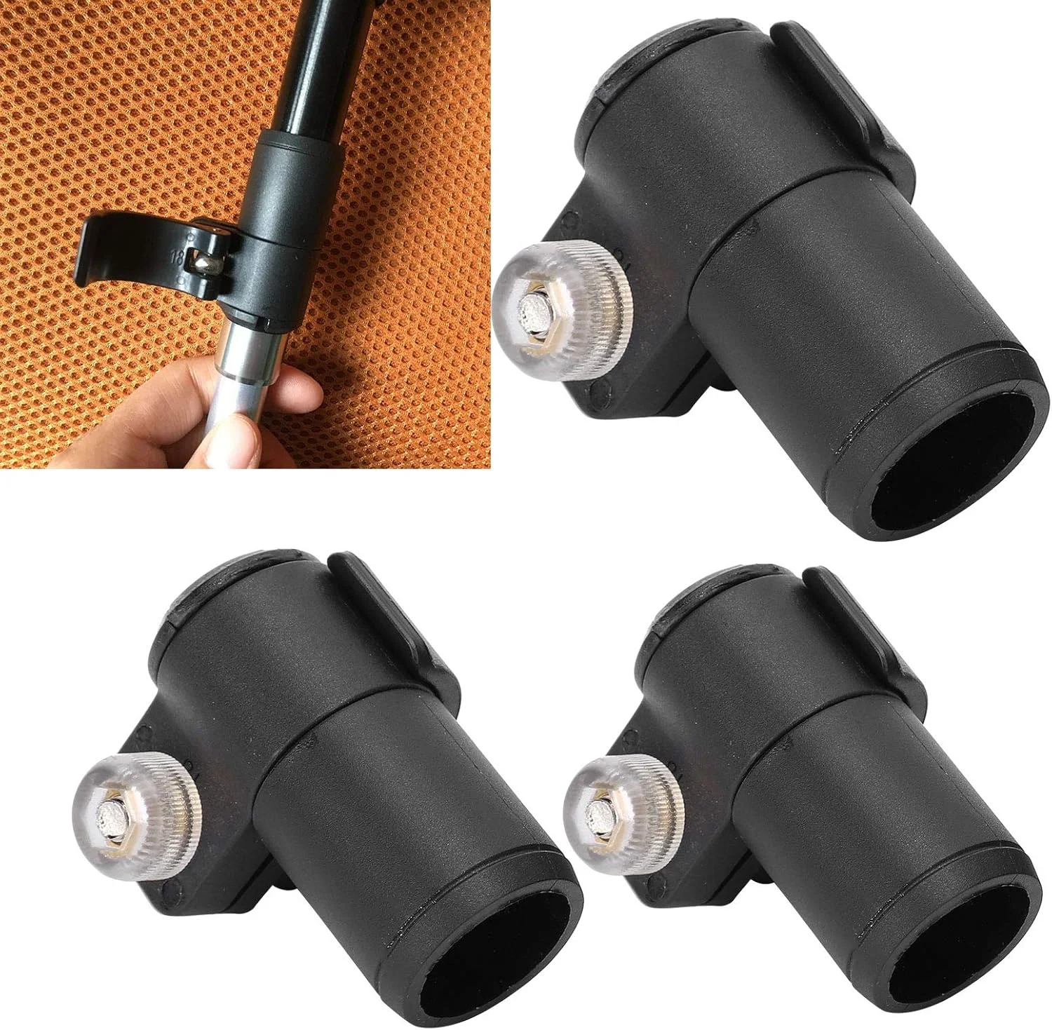 قفل عصای کوهنوردی 18 16 14 میلی‌متری با قفل خارجی و قفل سریع برای کوهنوردی