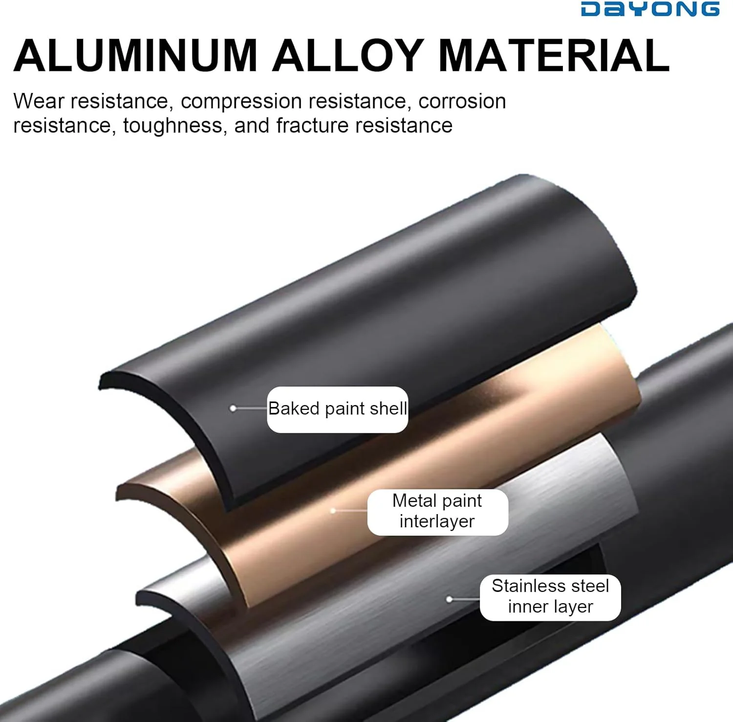 عصای کوهنوردی تاشو DAYONG، عصای پیاده روی آلیاژ آلومینیوم قابل تنظیم، چوب پیاده روی سبک وزن برای کمپینگ، پیاده روی و کوهنوردی. عصای کوهنوردی تاشو DAYONG، عصای پیاده روی آلیاژ آلومینیوم قابل تنظیم، چوب پیاده روی سبک وزن برای کمپینگ، پیاده روی و کوهنوردی.