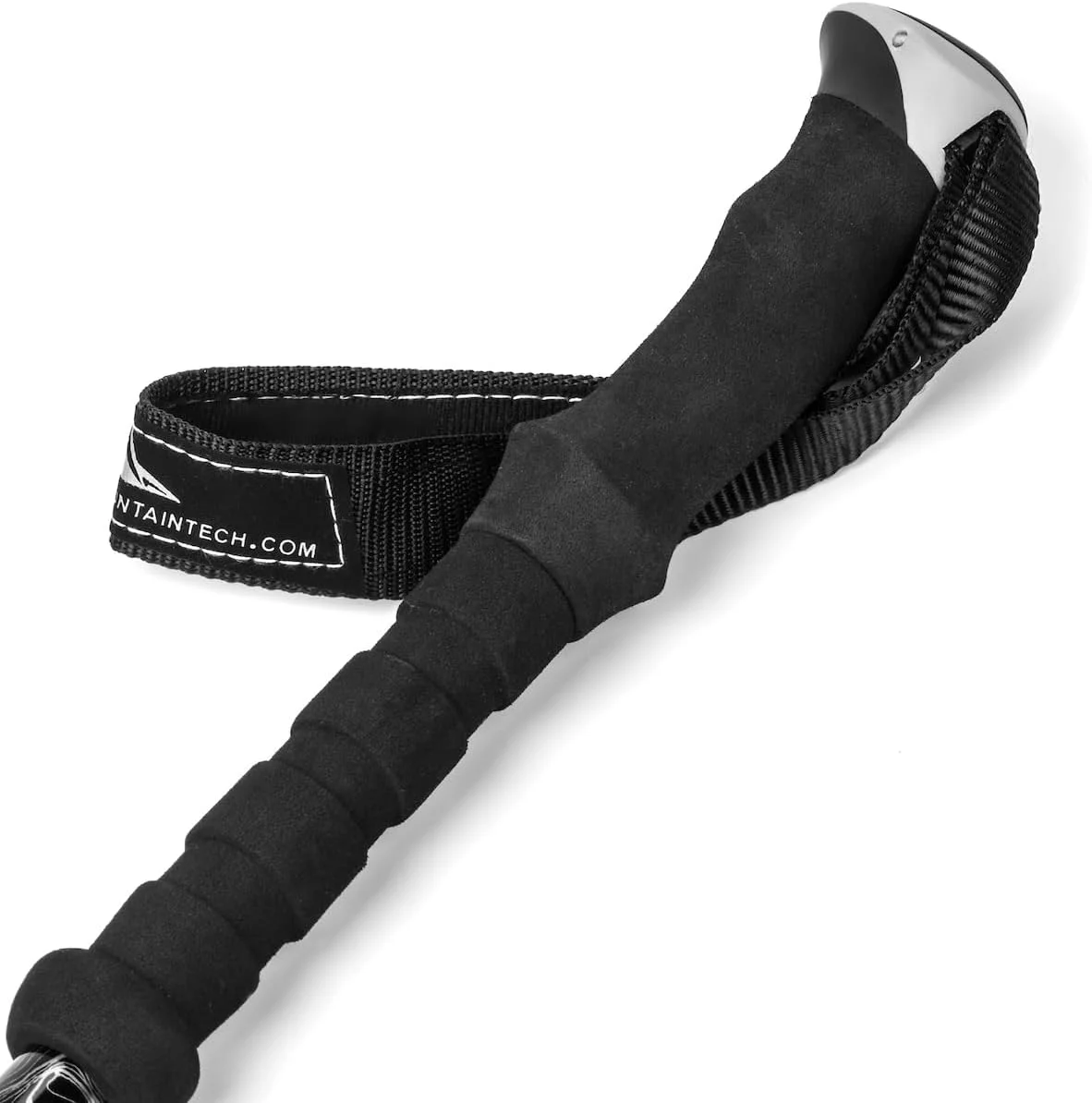 باتوم کوهنوردی Cascade Mountain Tech - عصای پیاده روی آلومینیومی با قفل های قابل تنظیم، قابل افزایش تا 54 اینچ (ست 2 عددی)