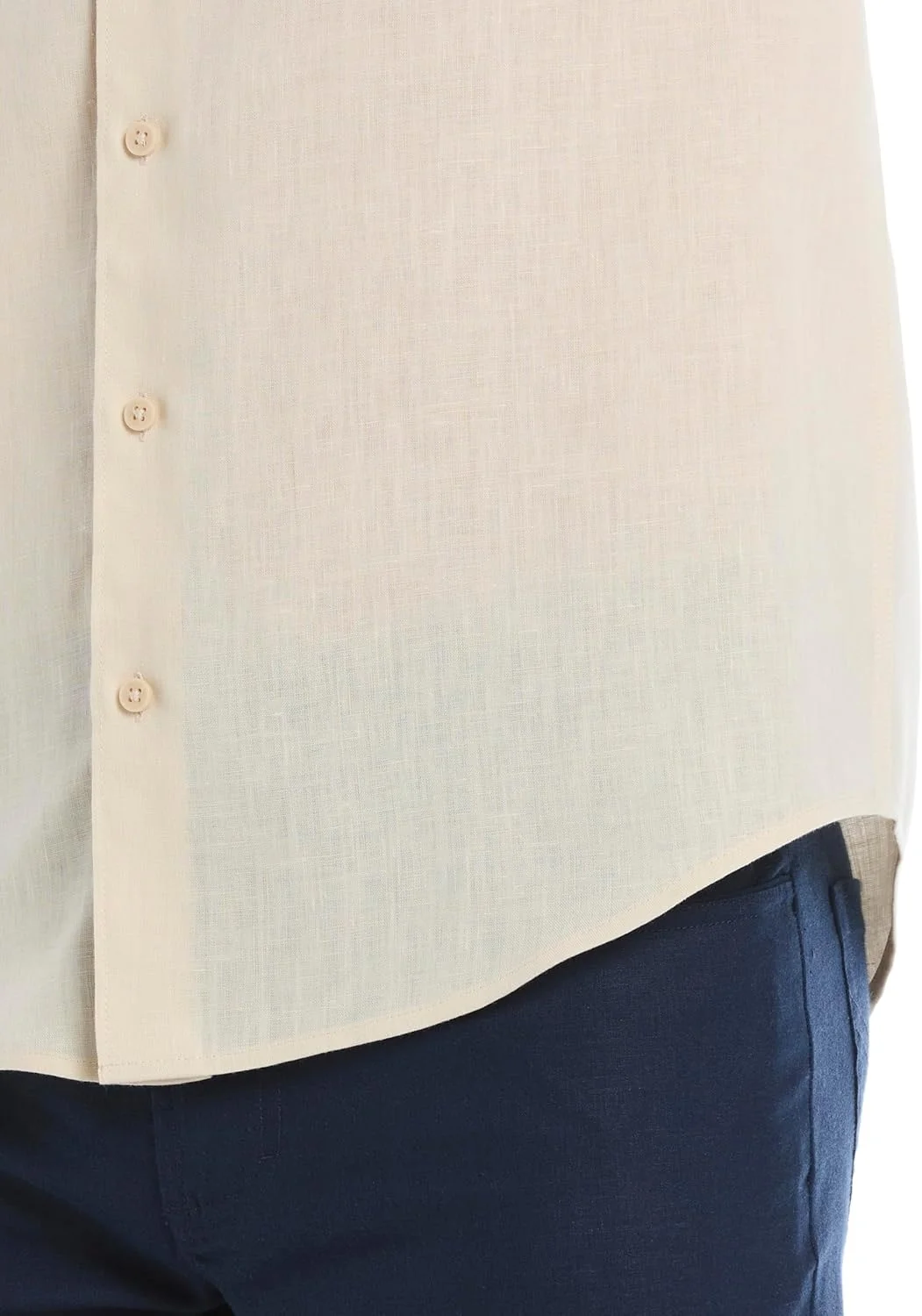 پیراهن آستین بلند مردانه کوباورا مدل Travelselect™ با ترکیب پارچه لینن و دکمه پیراهن آستین بلند مردانه کوباورا مدل Travelselect™ با ترکیب پارچه لینن و دکمه